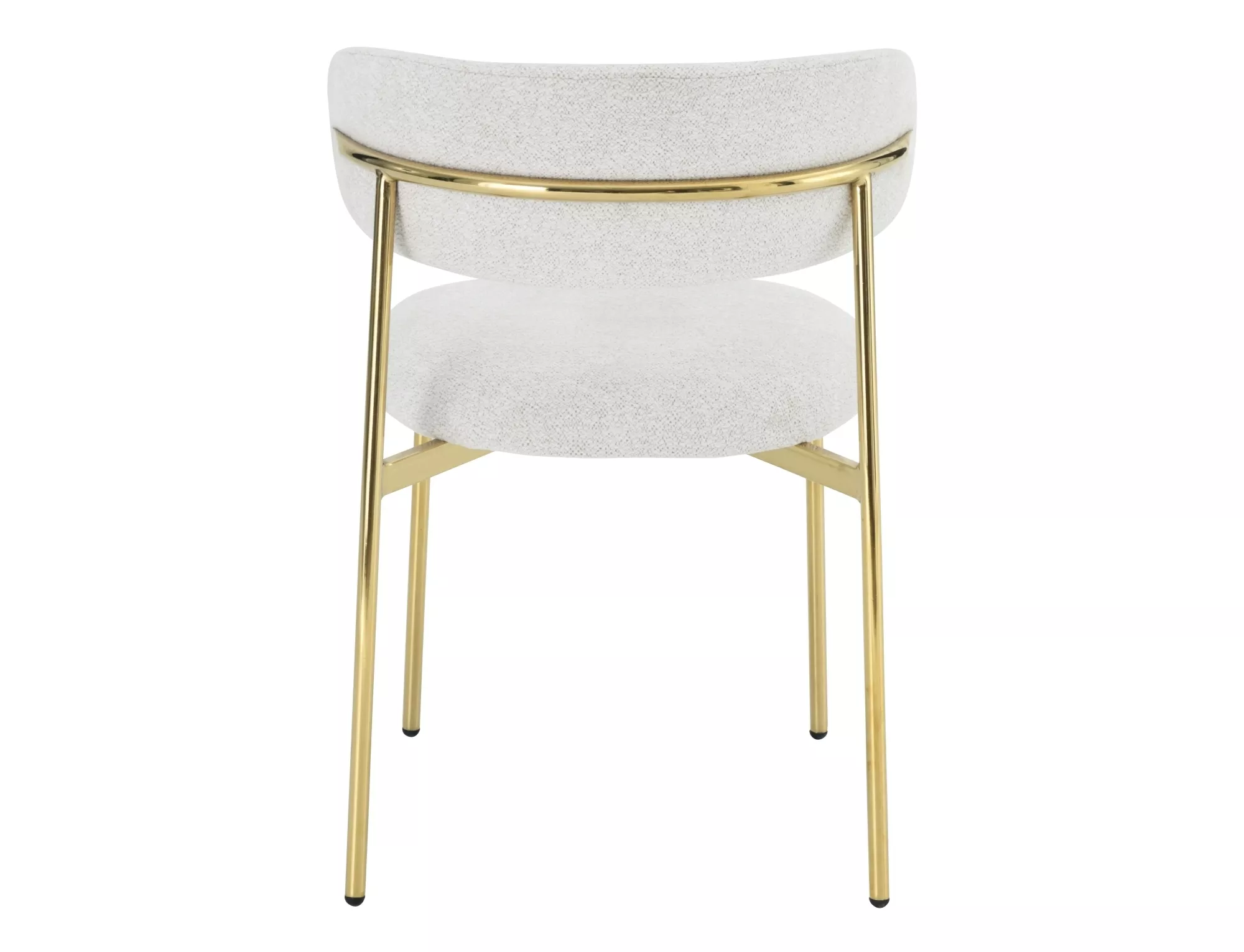 Jedálenská stolička Elton Raven,  béžová / zlatá