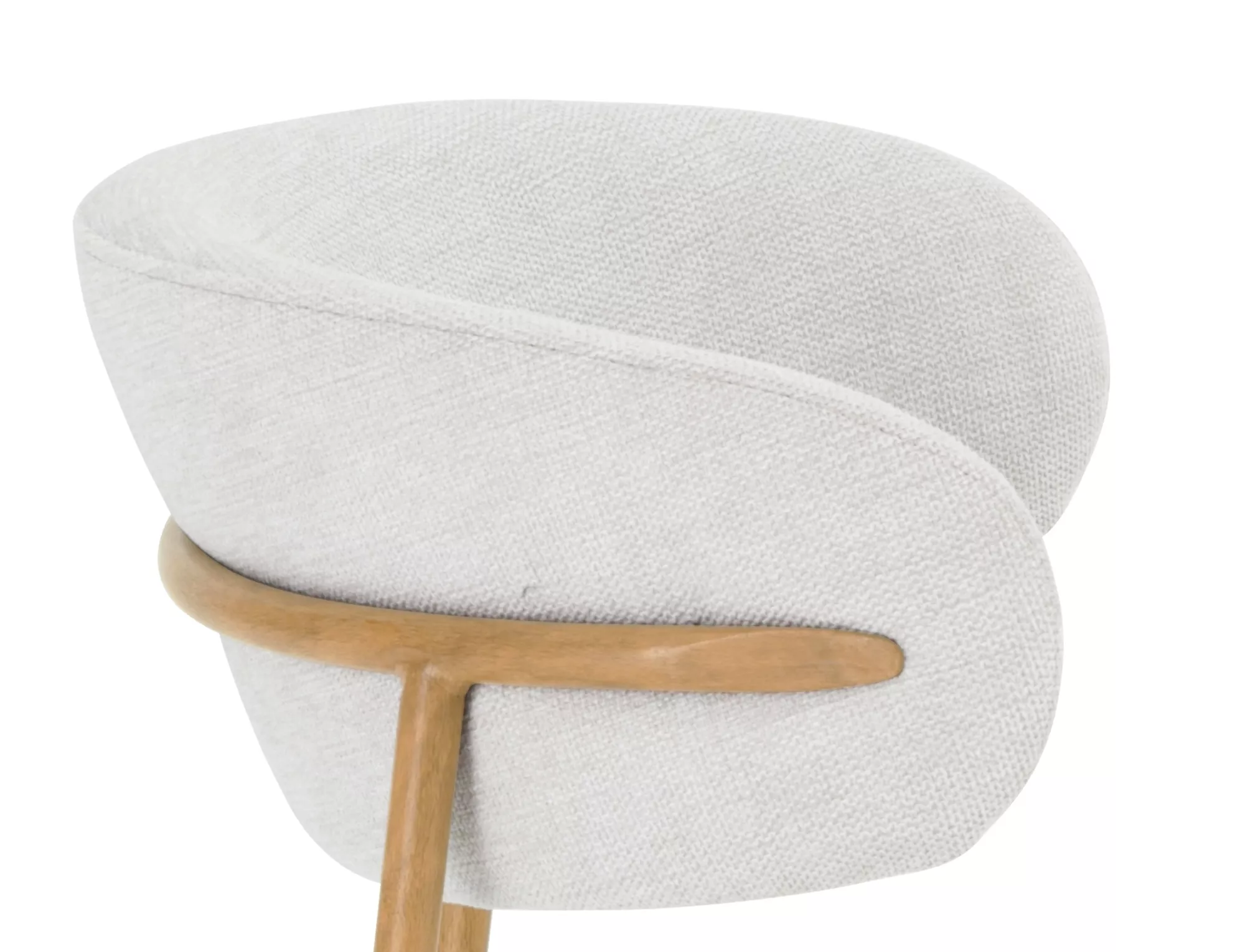 Jedálenská stolička Elton D Brego,  svetlobéžová / dub