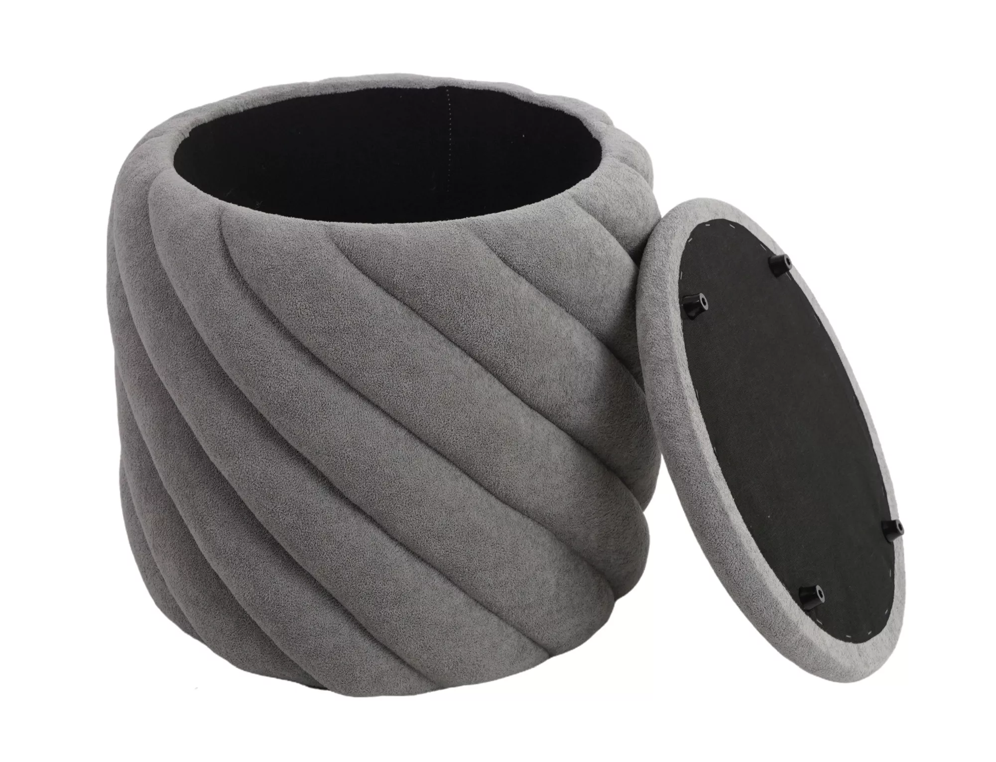 Taburetka Pelaro,  svetlosivá,