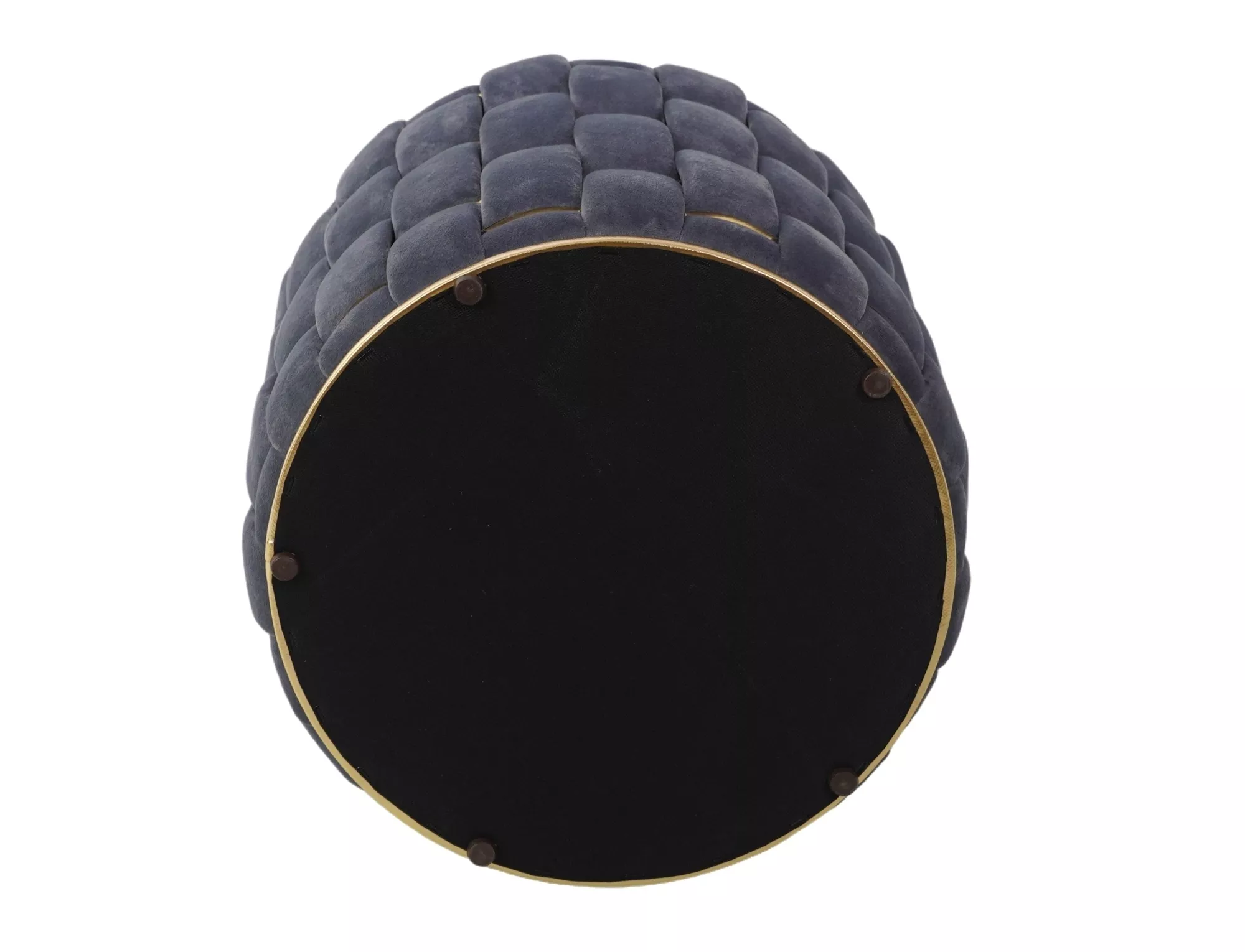 Taburetka Tiara Velvet,  sivá,