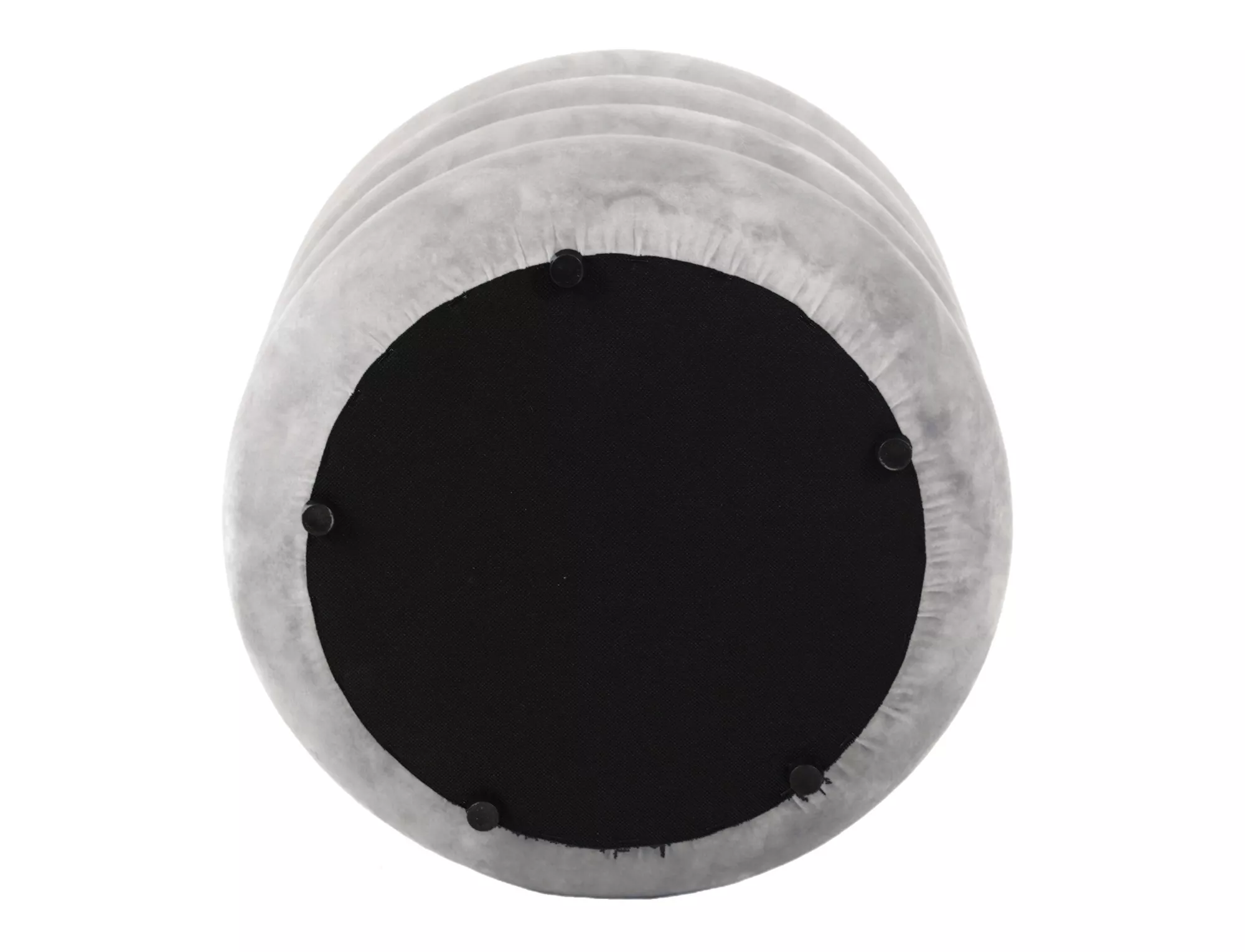 Taburetka Calvi Velvet,  svetlobéžová,