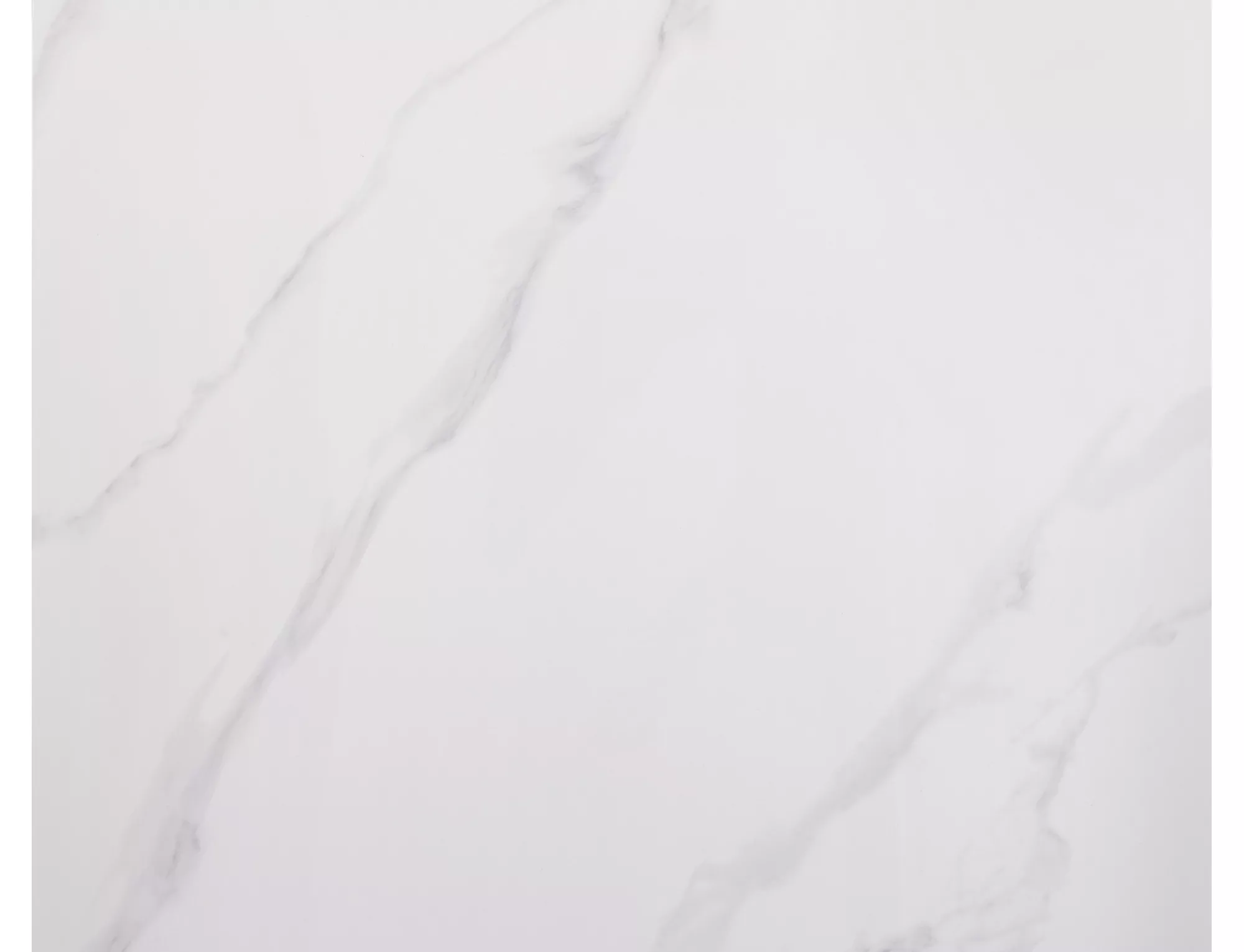 Jedálenský stôl Rion 80,  lesklá biela / matná čierna