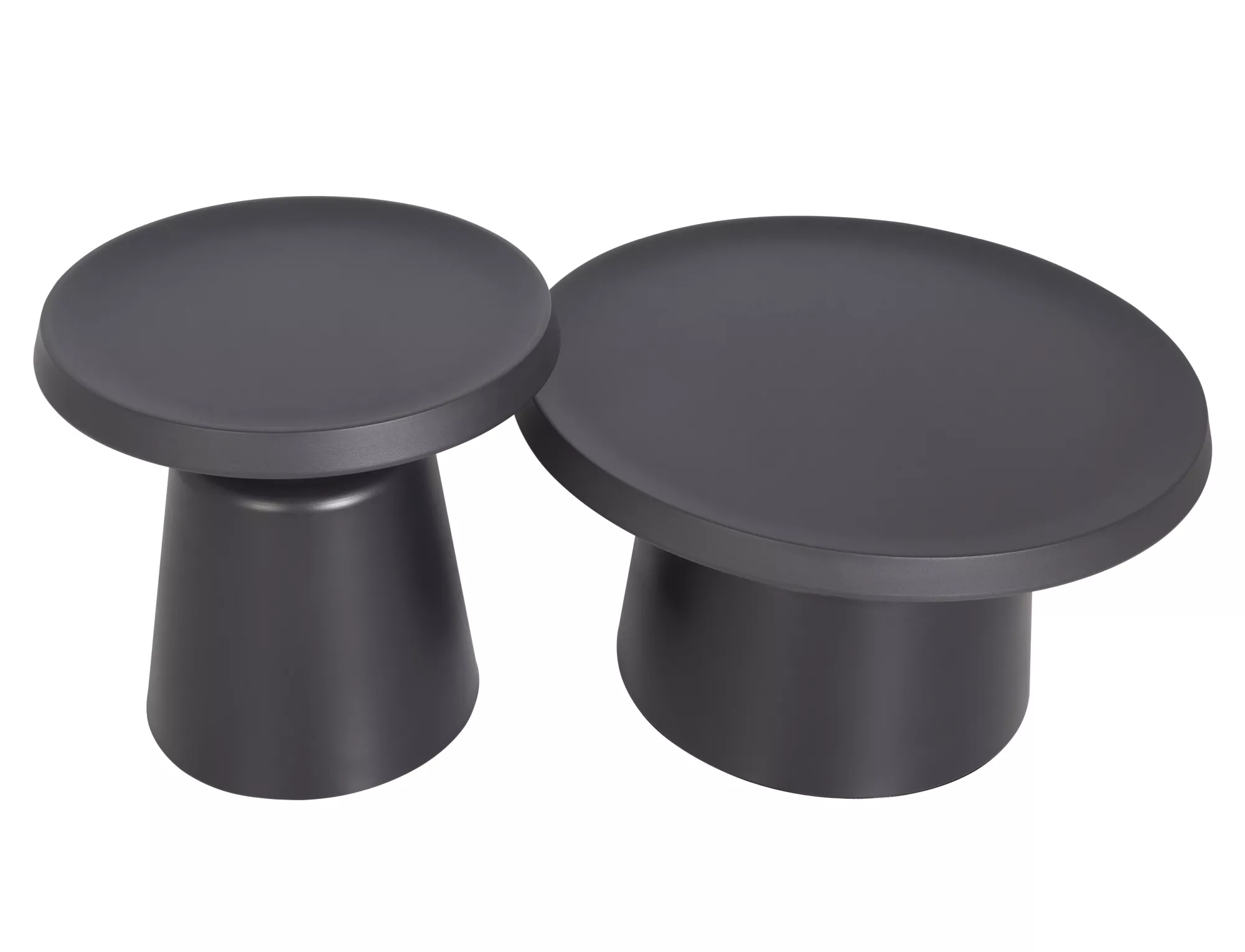 Konferenčný stolík Rodos,  matná čierna / matná čierna