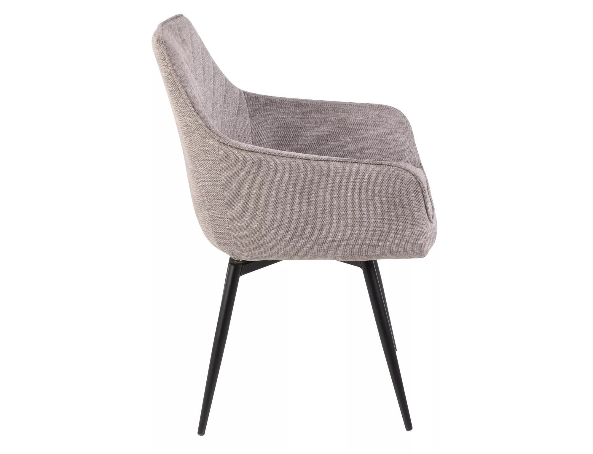 Jedálenská stolička Servio Brego,  béžová / matná čierna