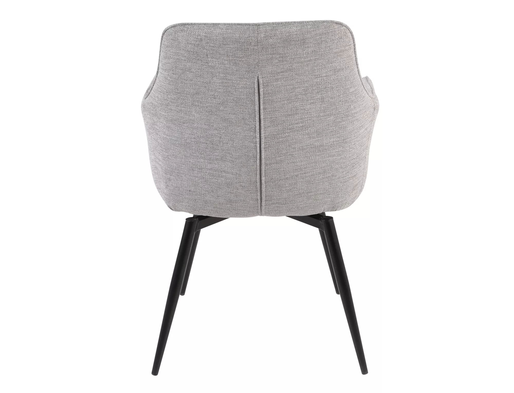 Jedálenská stolička Servio Brego,  sivá / matná čierna