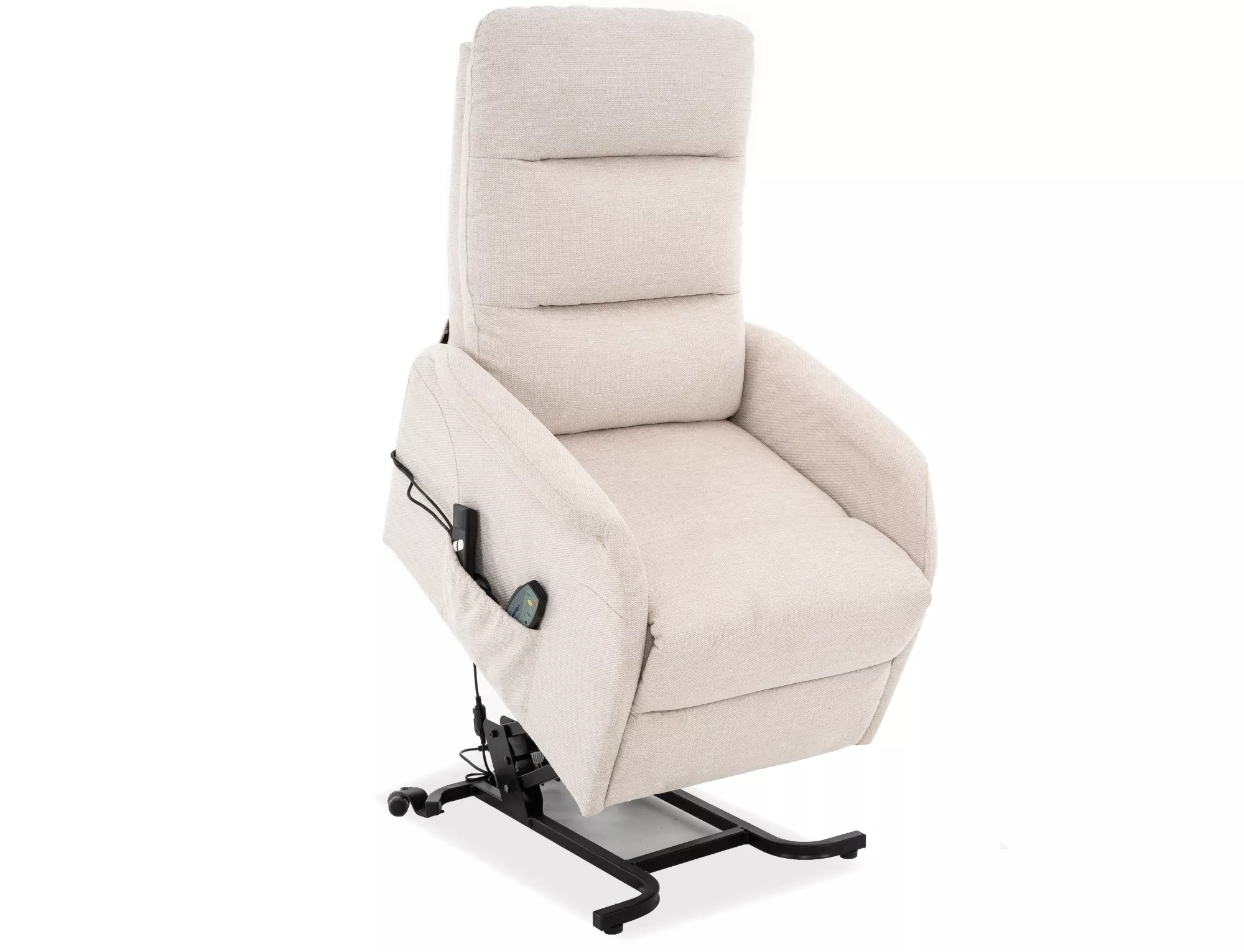 Rozkladacie kreslo Jupiter M Brego,  svetlobéžová / čierna