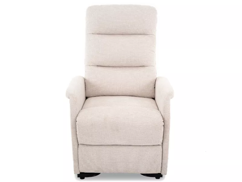 Rozkladacie kreslo Jupiter M Brego,  svetlobéžová / čierna