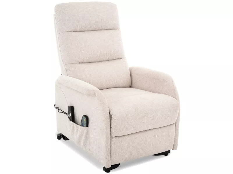 Rozkladacie kreslo Jupiter M Brego,  svetlobéžová / čierna