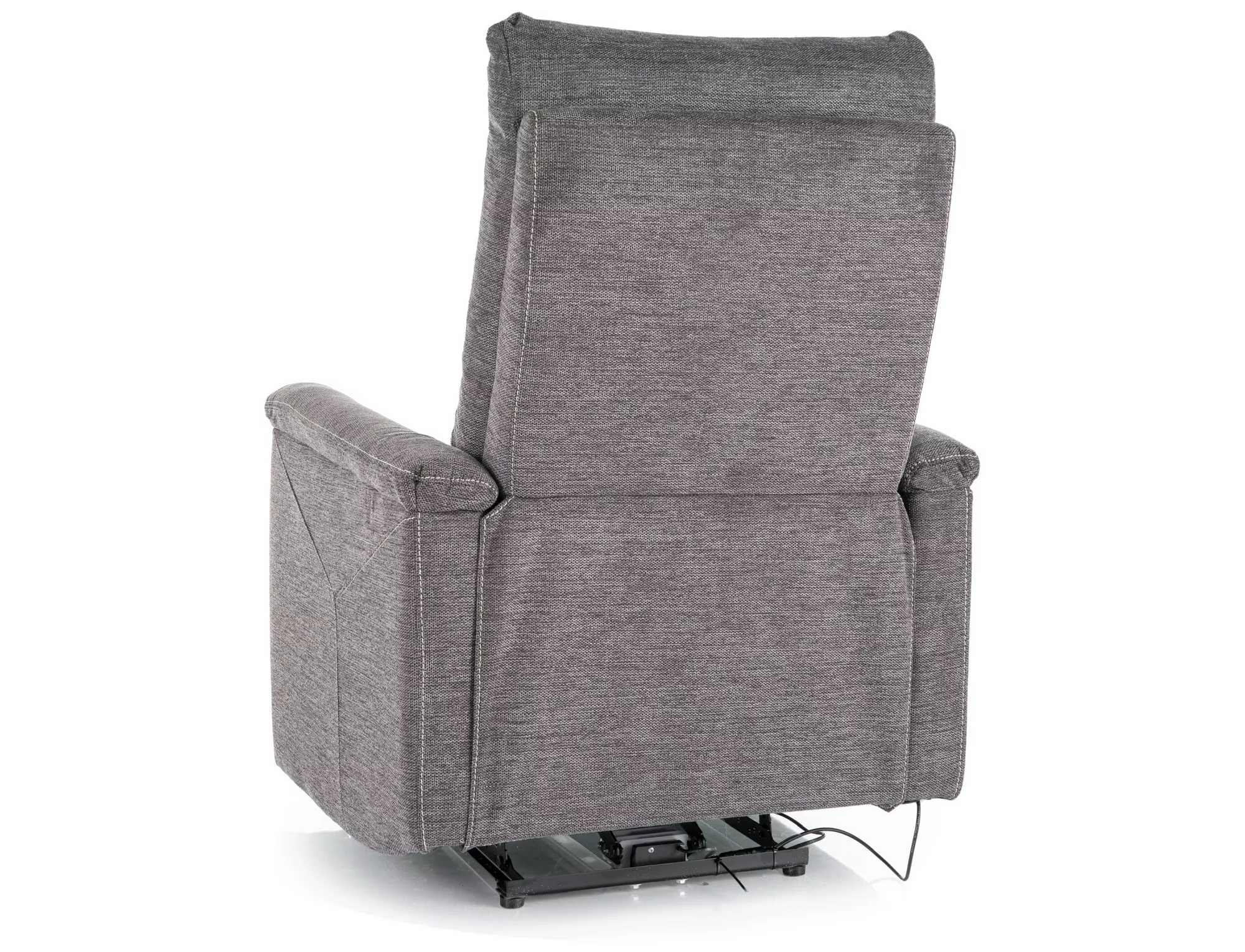 Rozkladacie kreslo Neptun Brego,  tmavosivá / čierna