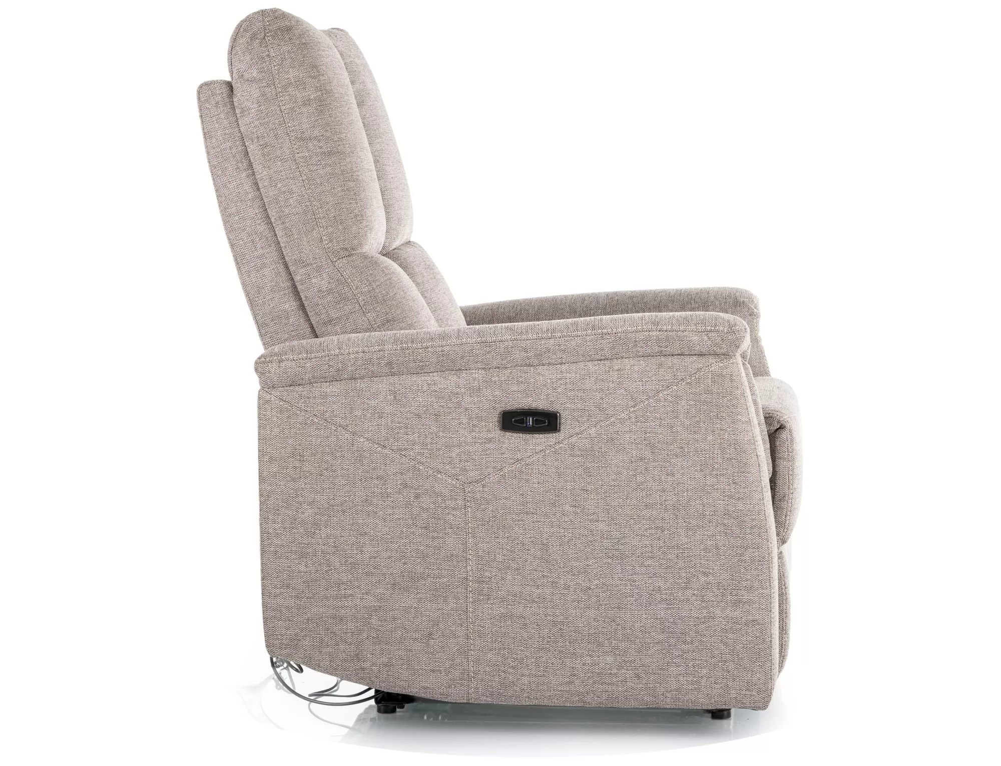 Rozkladacie kreslo Neptun Brego,  béžová / čierna