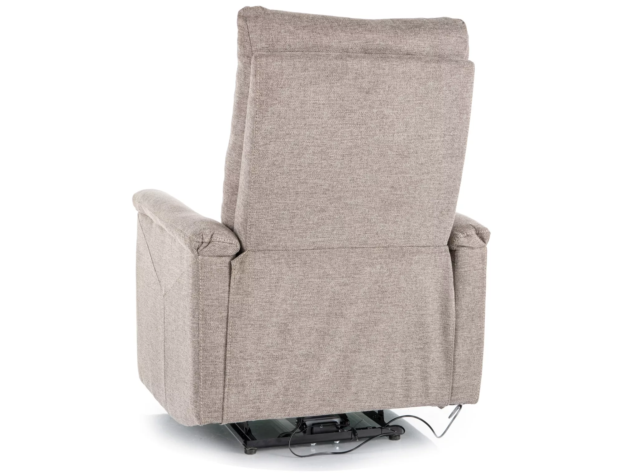 Rozkladacie kreslo Neptun Brego,  béžová / čierna