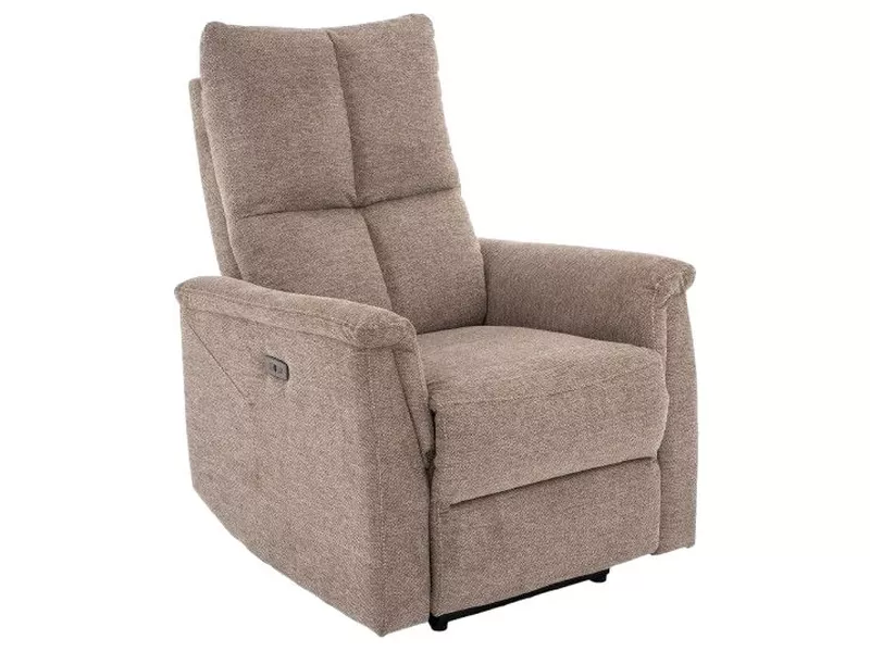 Rozkladacie kreslo Neptun Brego,  béžová / čierna