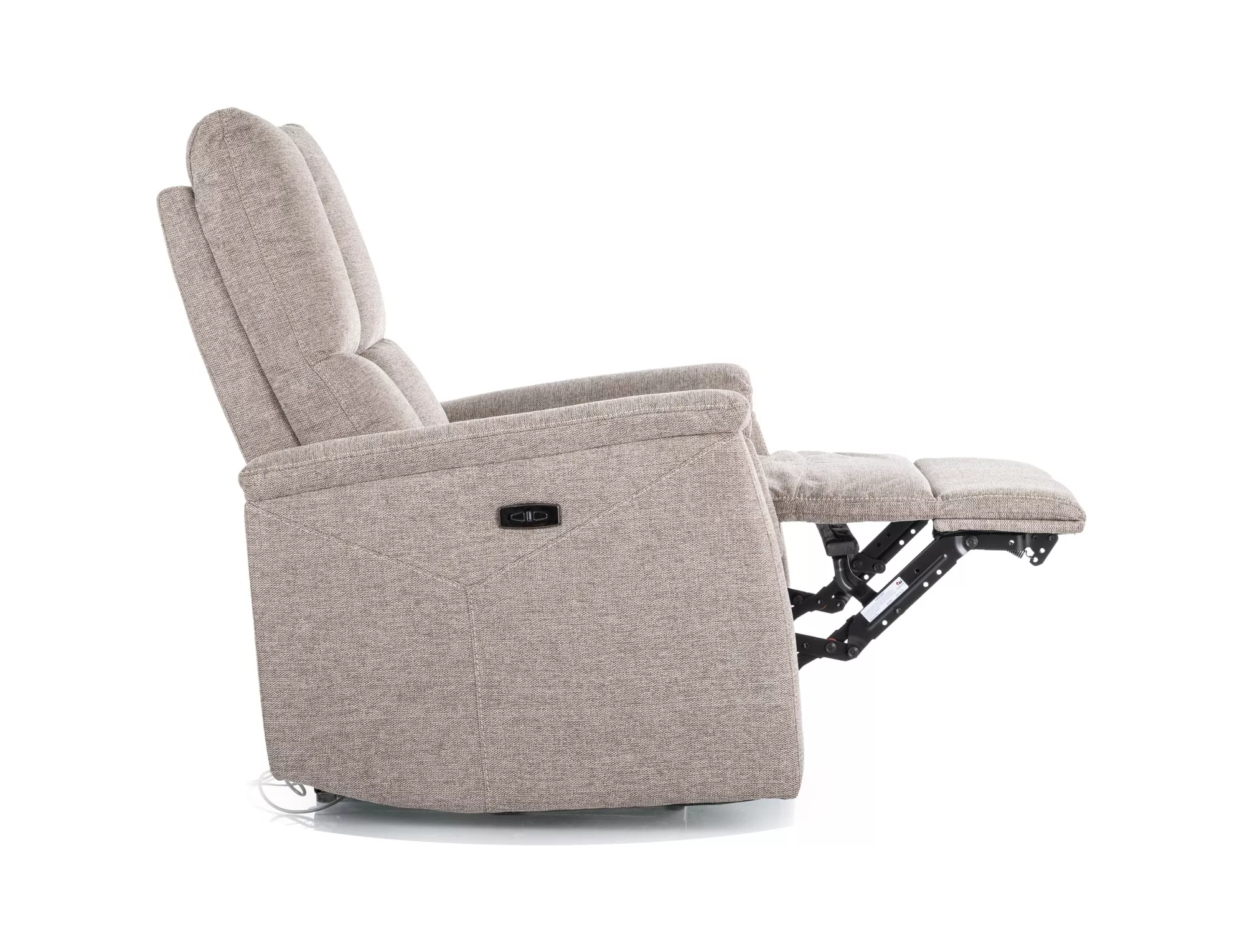 Rozkladacie kreslo Neptun Brego,  béžová / čierna