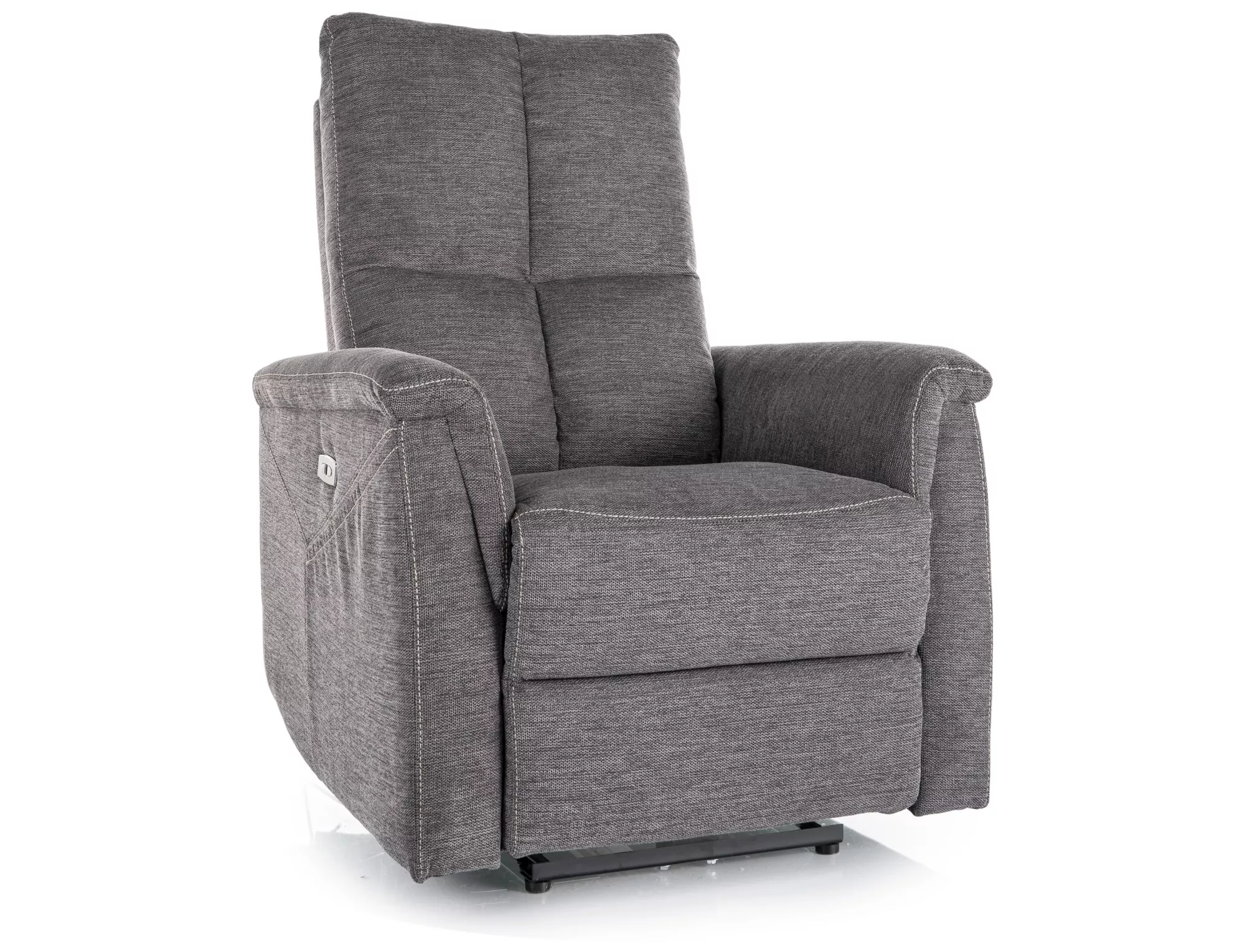 Rozkladacie kreslo Neptun M Brego,  tmavosivá / čierna