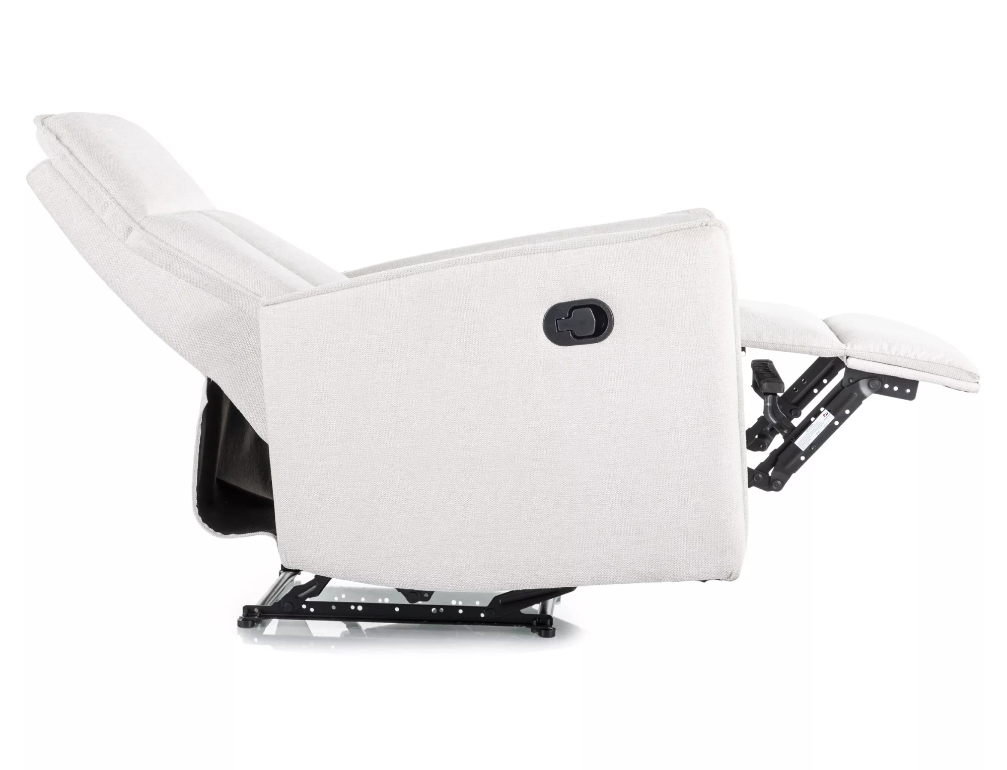 Rozkladacie kreslo Nikos Brego,  svetlobéžová / čierna