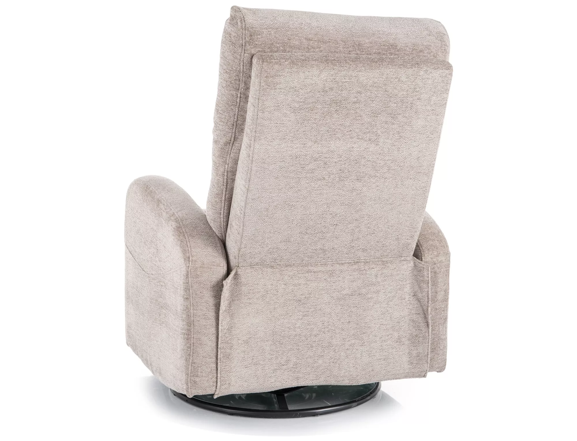 Rozkladacie kreslo Olimp Raven,  tmavobéžová / čierna