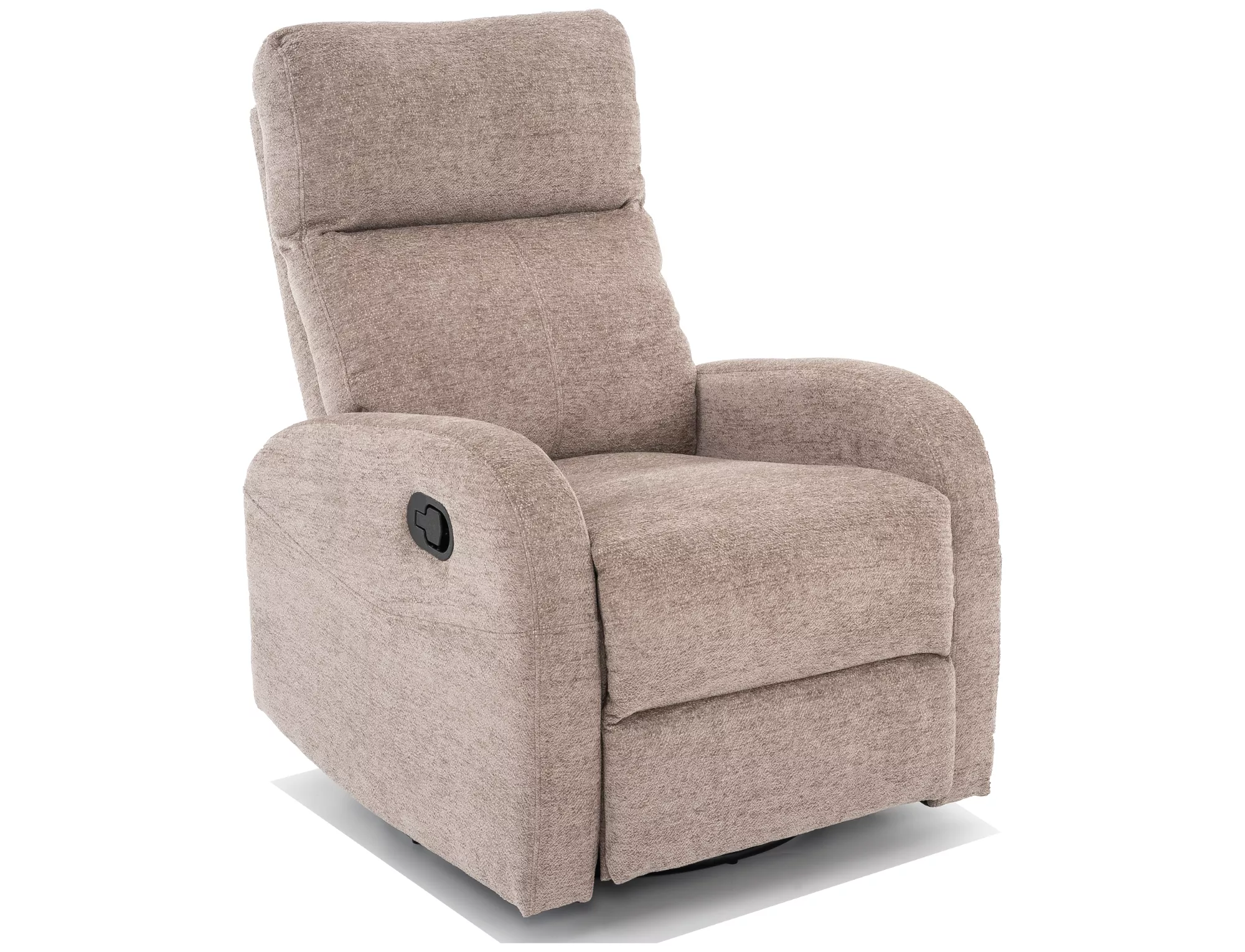 Rozkladacie kreslo Olimp Raven,  tmavobéžová / čierna