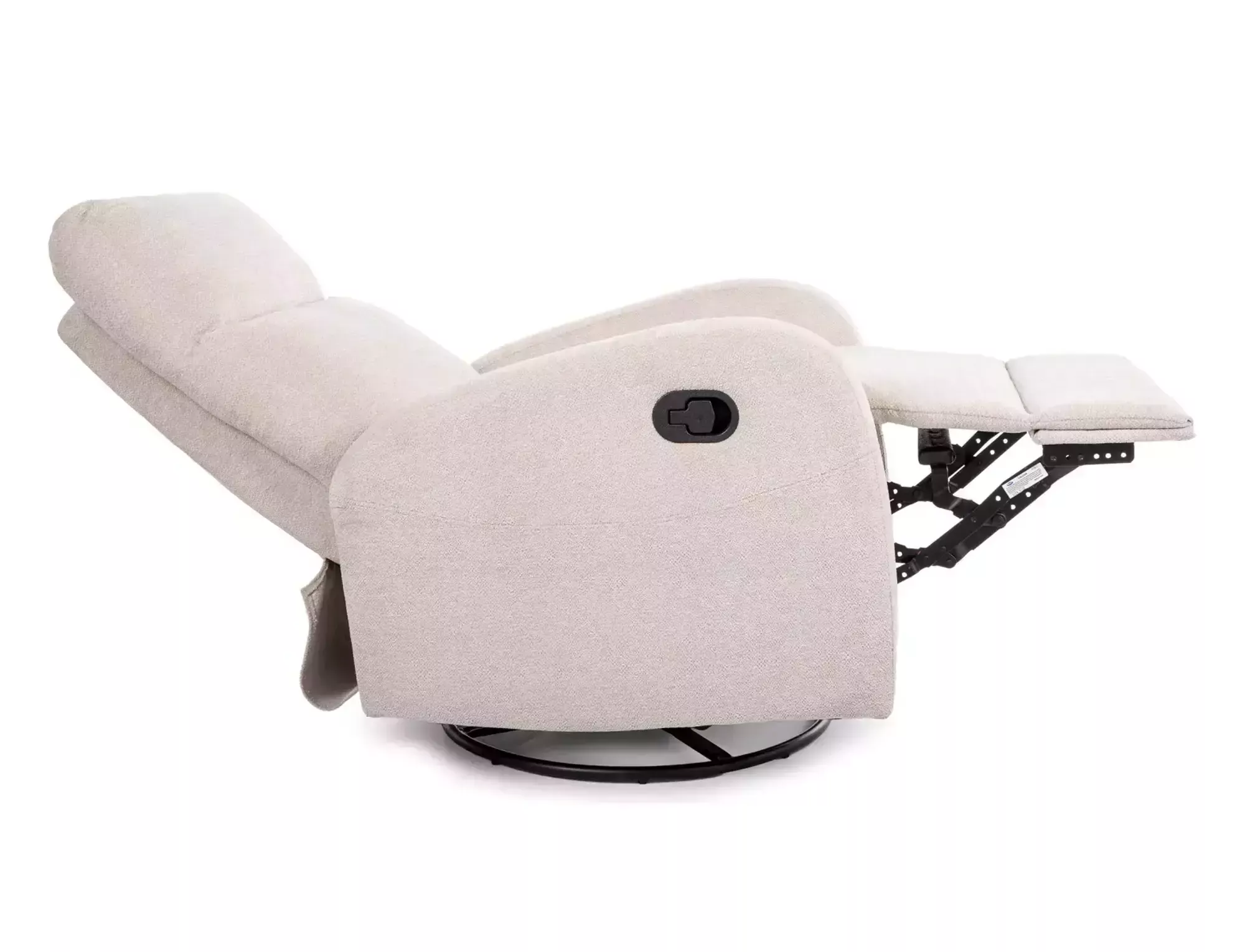 Rozkladacie kreslo Olimp Raven,  béžová / čierna