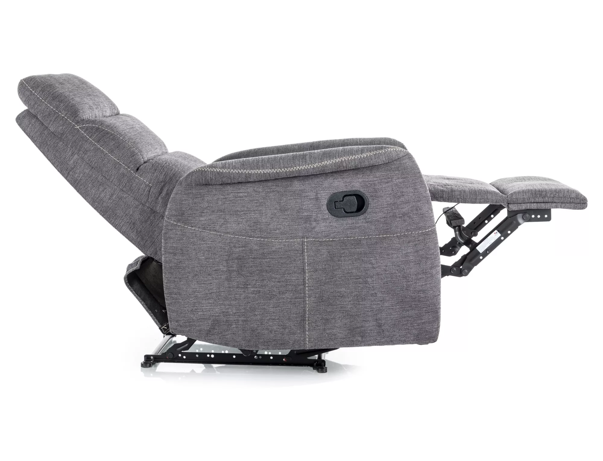 Rozkladacie kreslo Solon M Brego,  tmavosivá / čierna