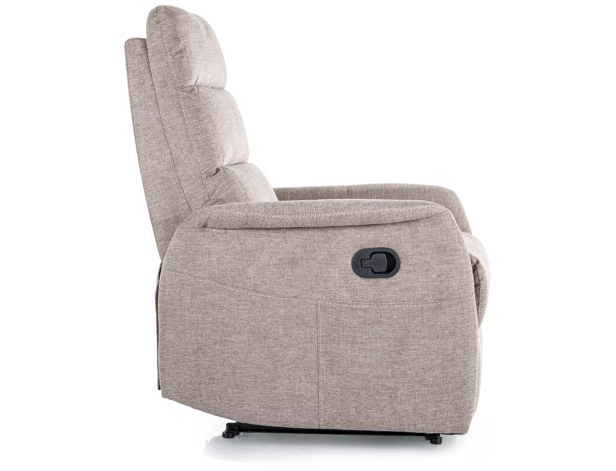 Rozkladacie kreslo Solon M Brego,  béžová / čierna