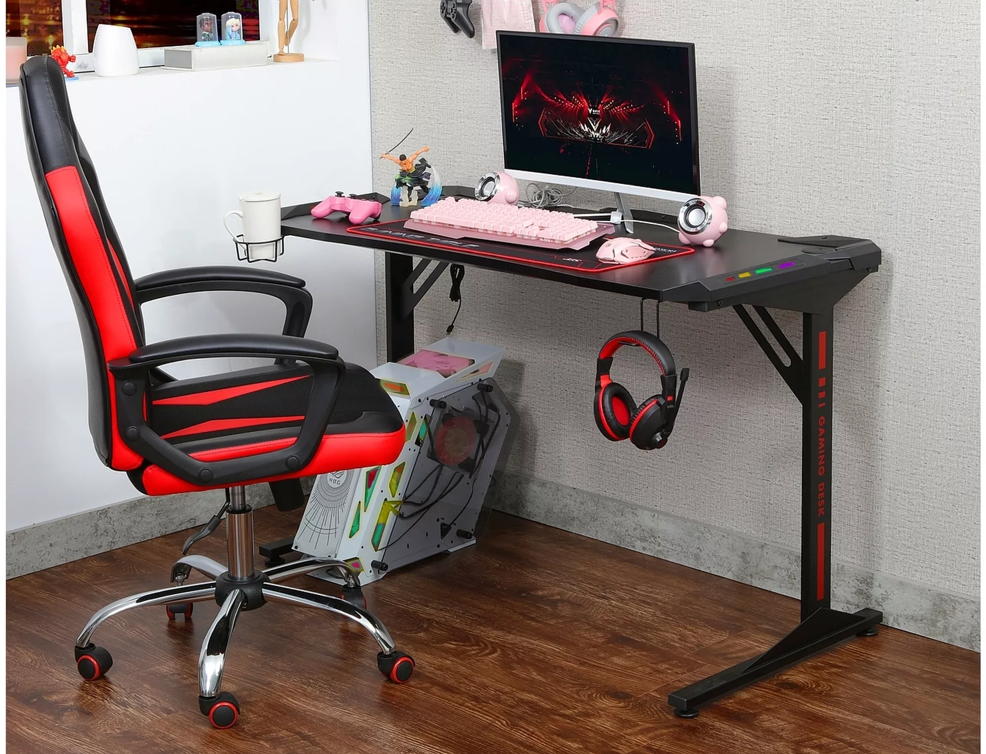 PC stolík B-216 ČIERNA