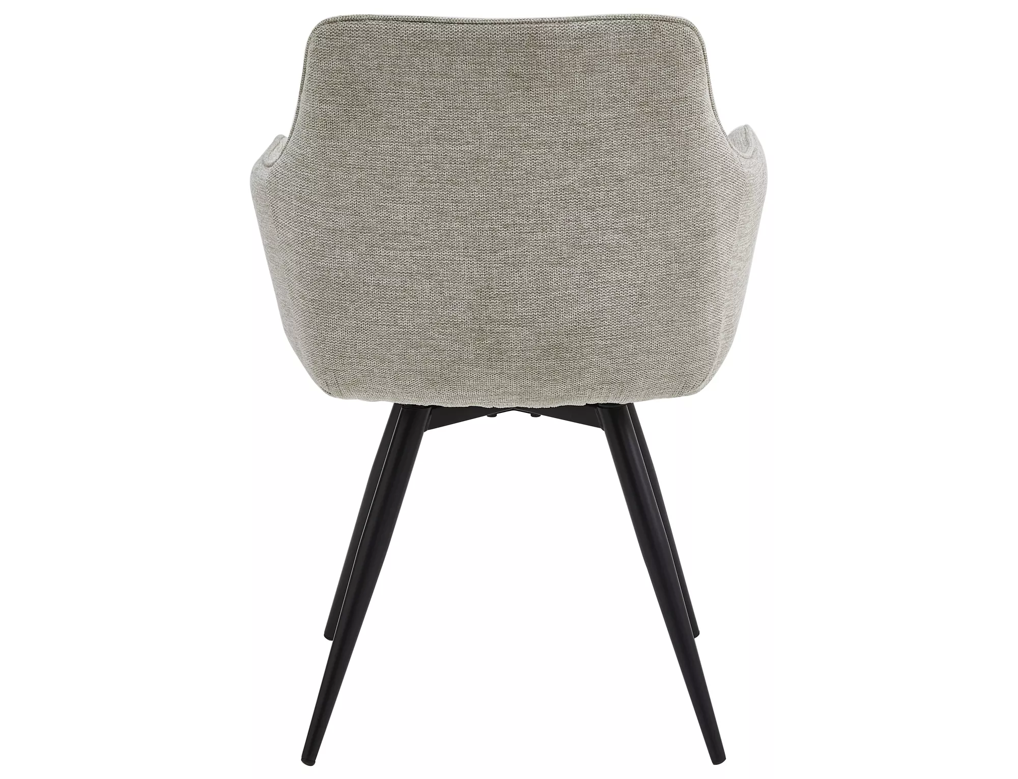 Jedálenská stolička Ballo Brego,  svetlobéžová / matná čierna