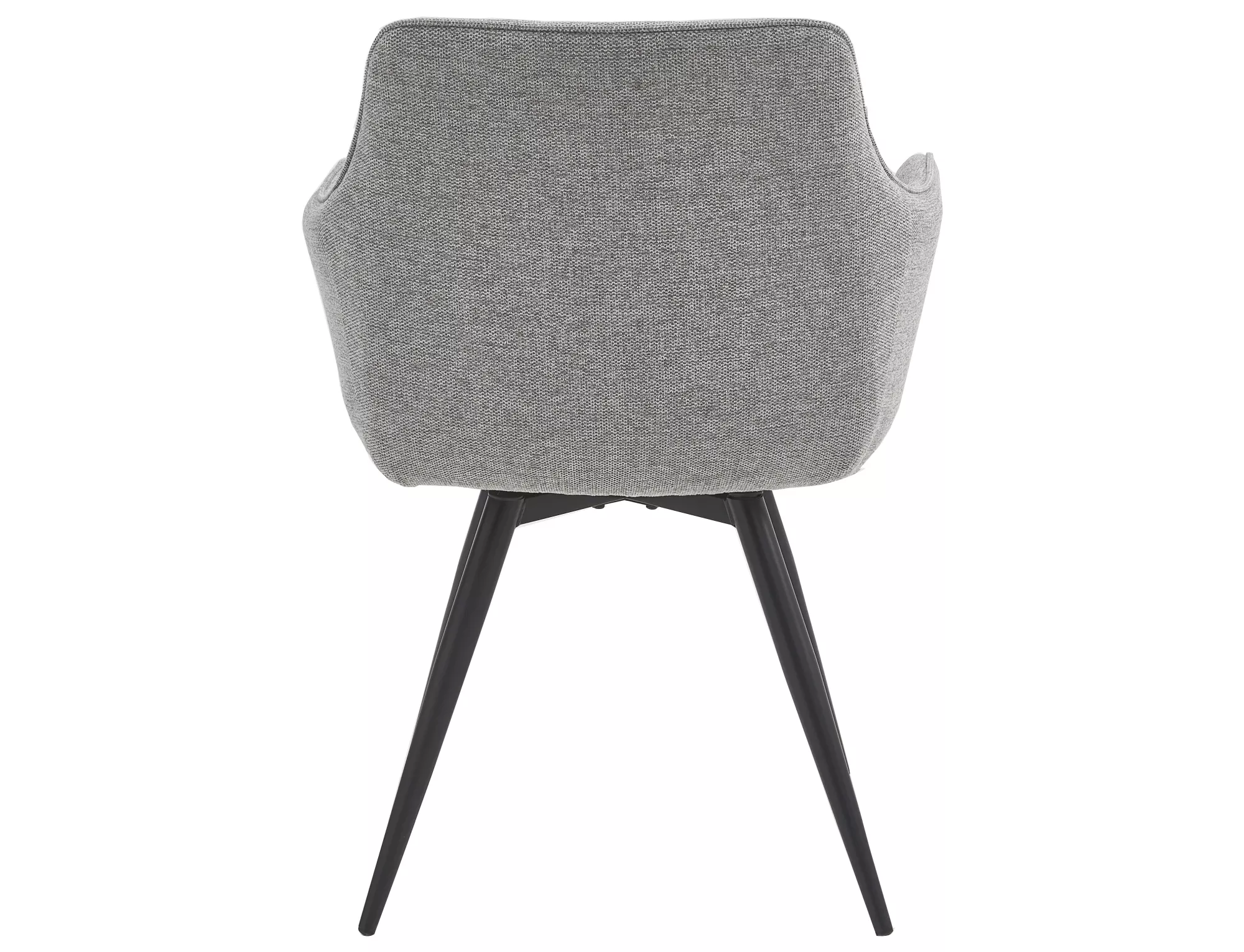 Jedálenská stolička Ballo Brego,  sivá / čierna matná