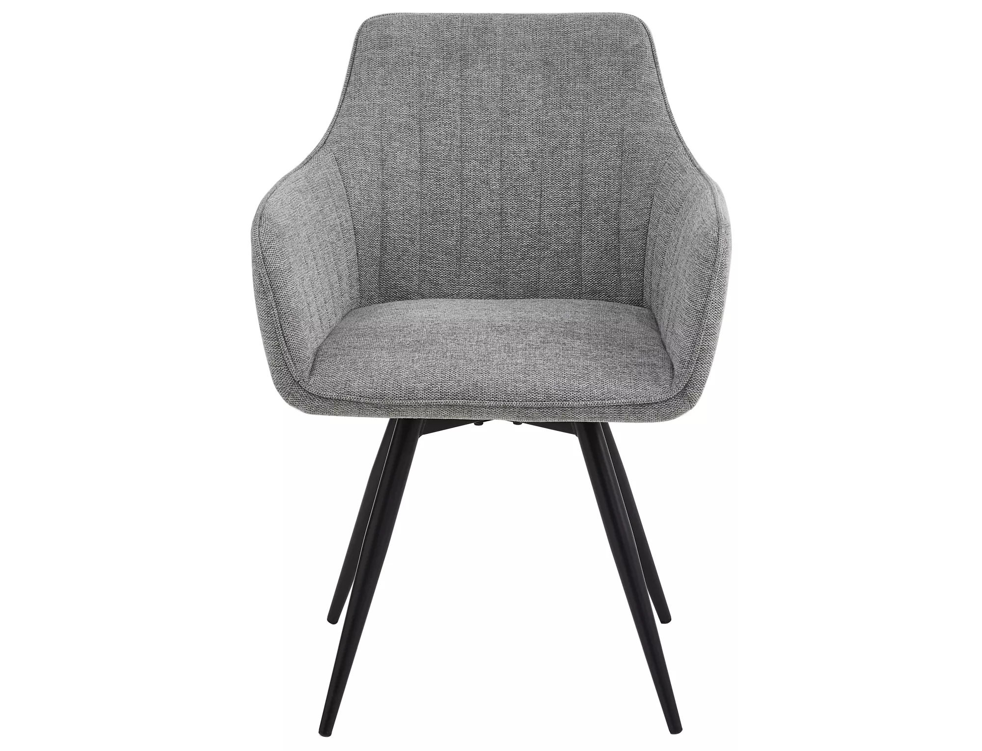 Jedálenská stolička Ballo Brego,  sivá / čierna matná