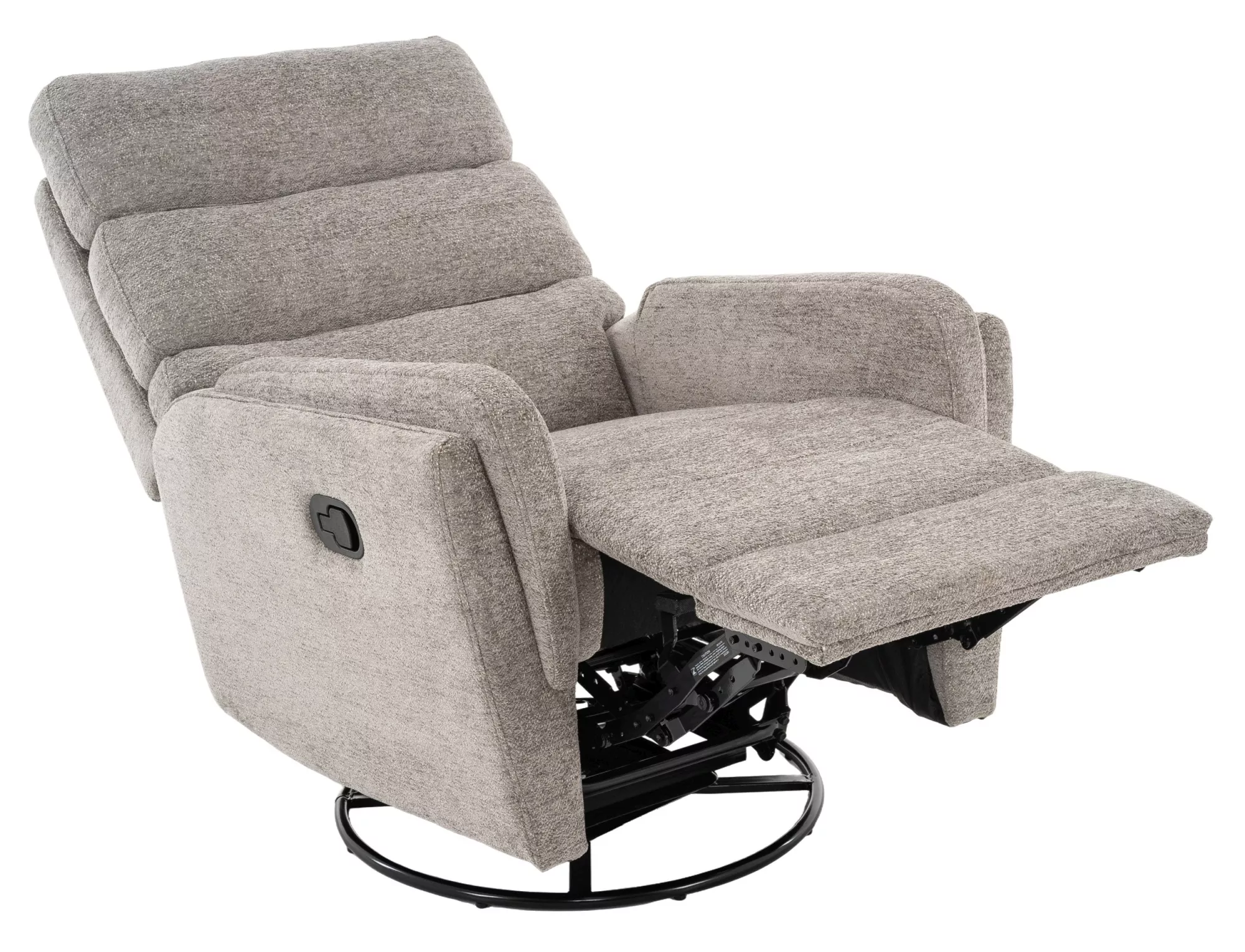 Rozkladacie kreslo Argos Raven,  sivá / čierna