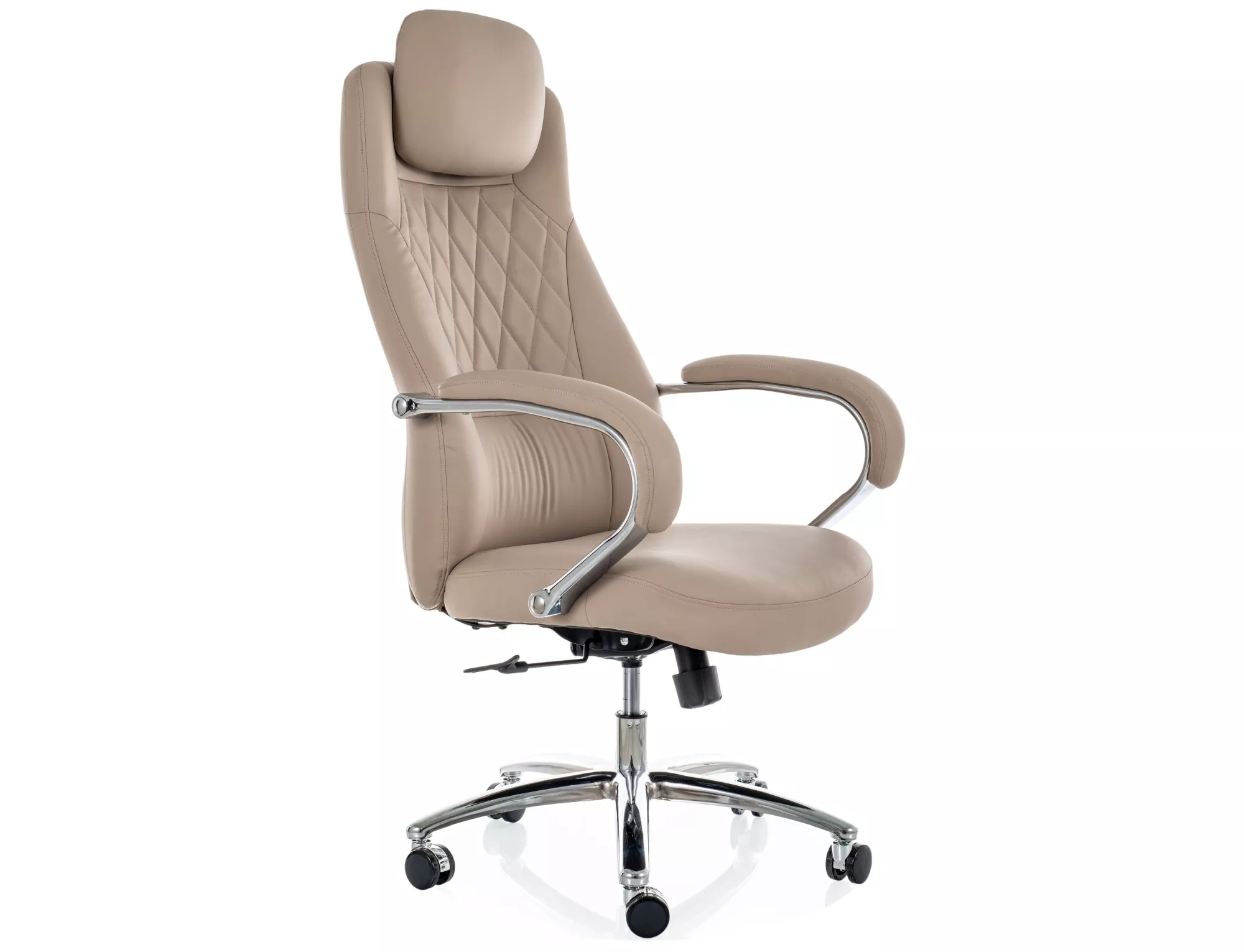 Kancelárska stolička Q-07, béžová