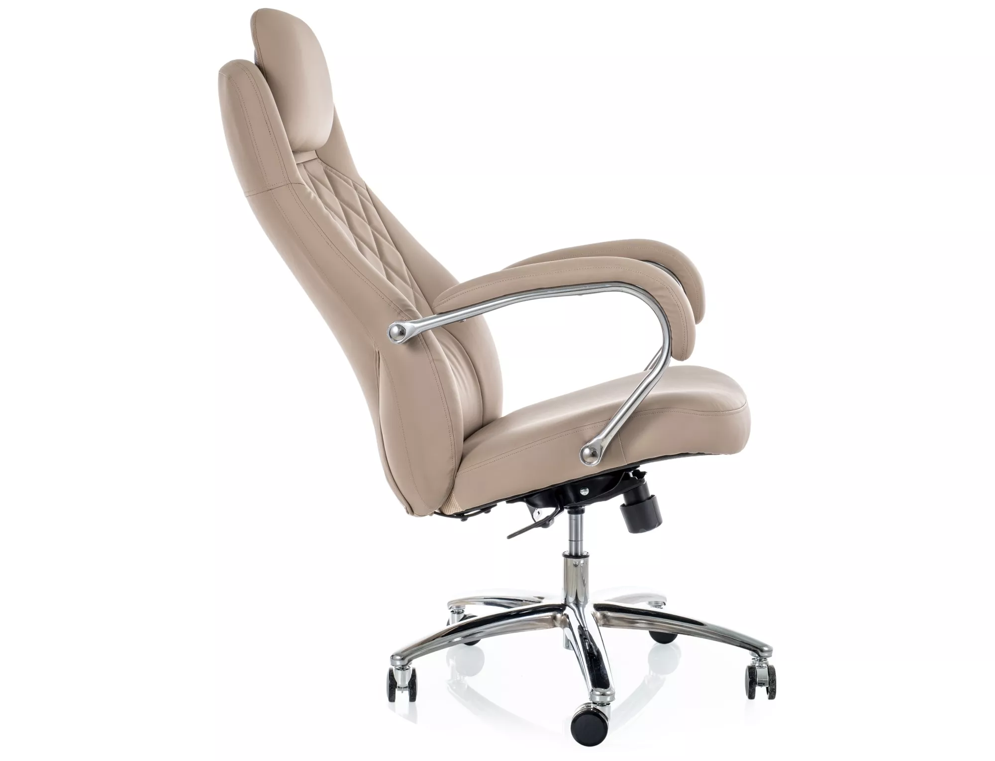 Kancelárska stolička Q-07, béžová