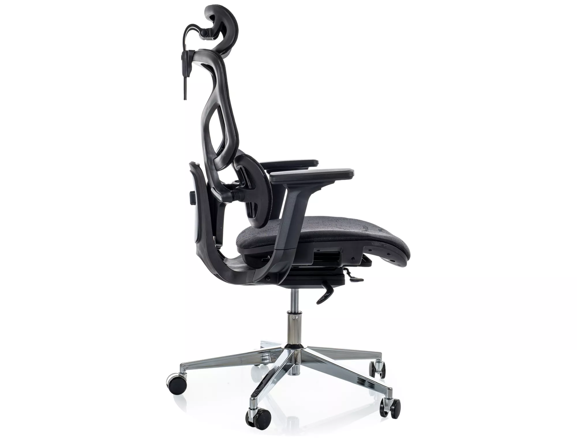 Kancelárska stolička EQ-1, čierna