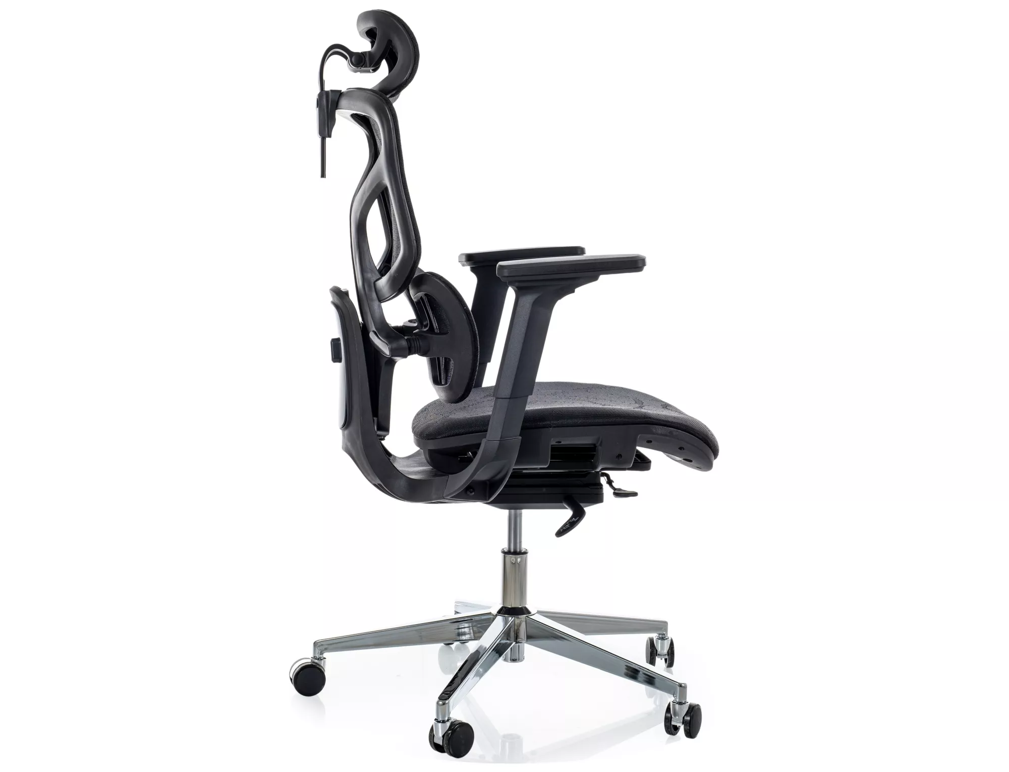 Kancelárska stolička EQ-1, čierna