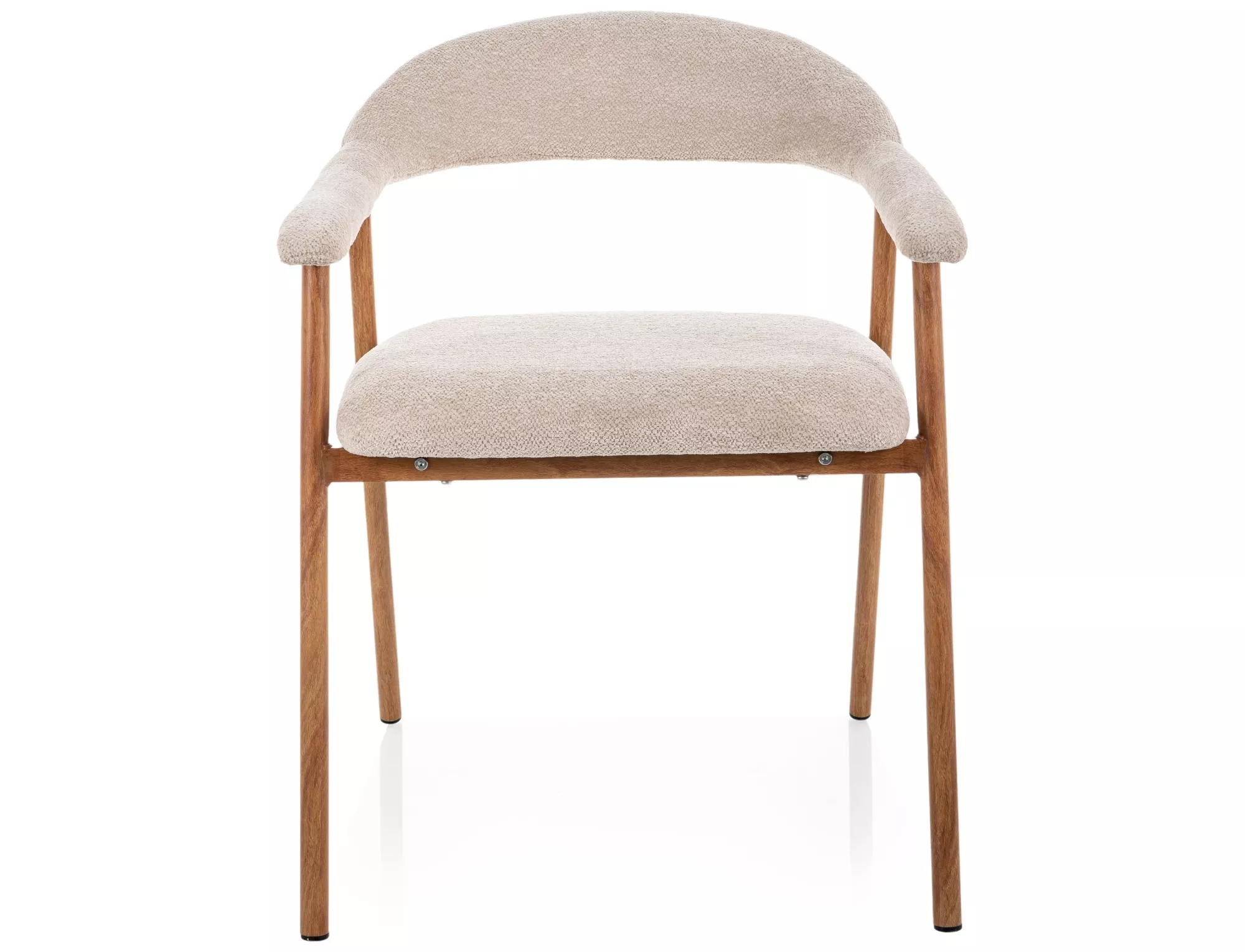 Jedálenská stolička Lagos D Raven, béžová / dub