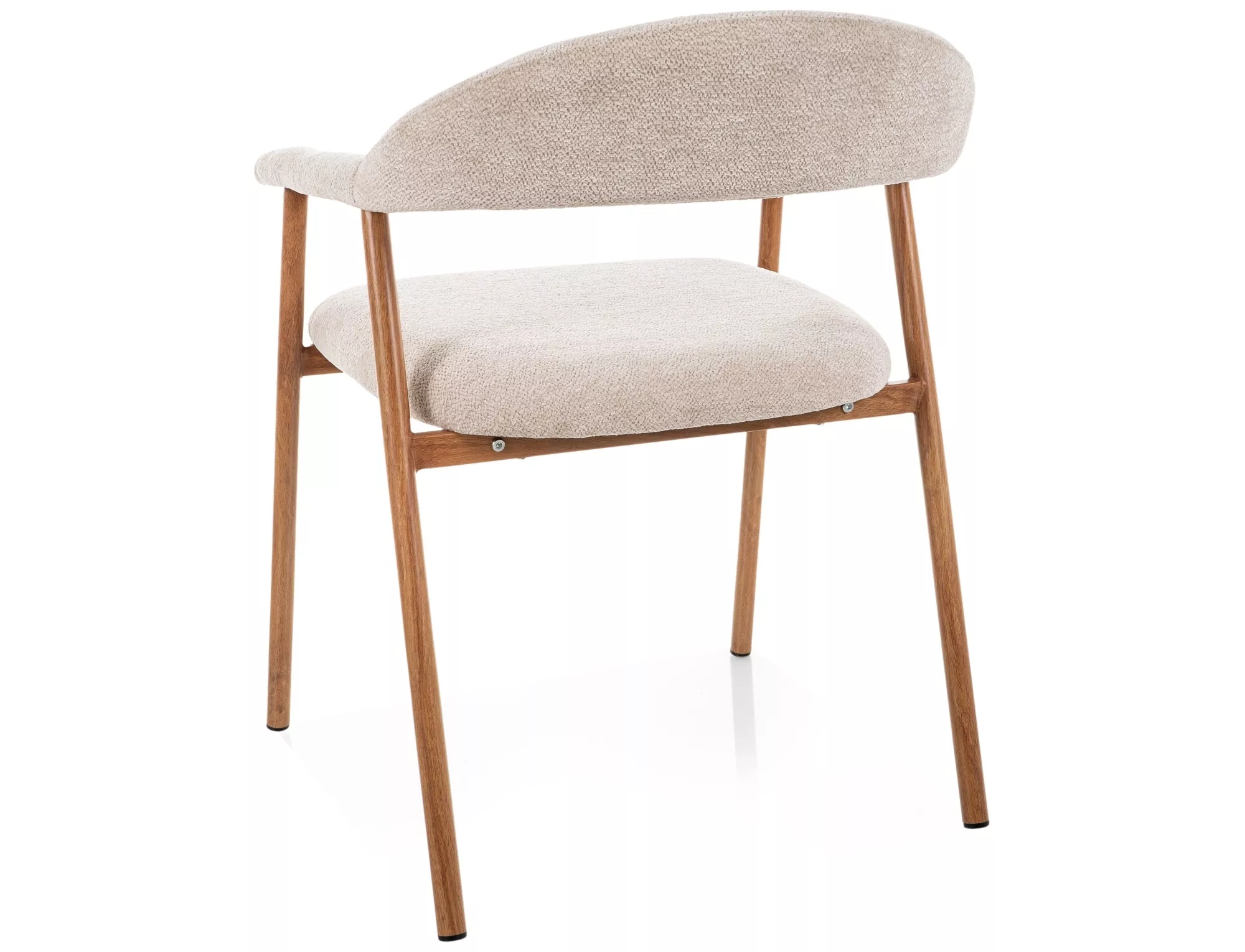 Jedálenská stolička Lagos D Raven, béžová / dub