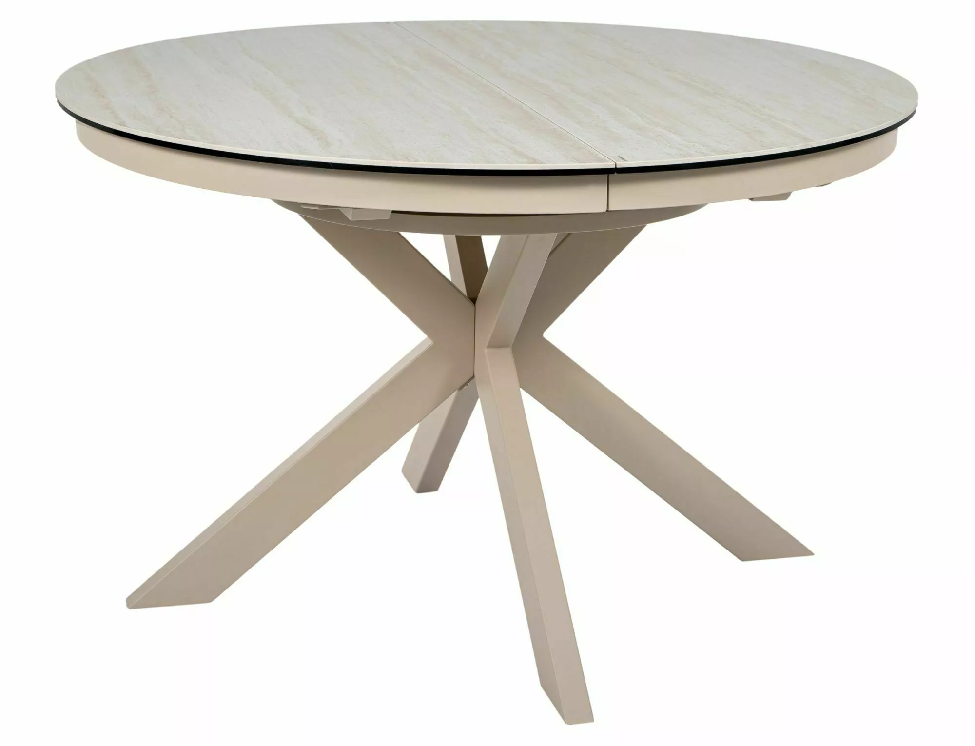 Keramický jedálenský stôl Porto 120-160, Mramor/kašmír