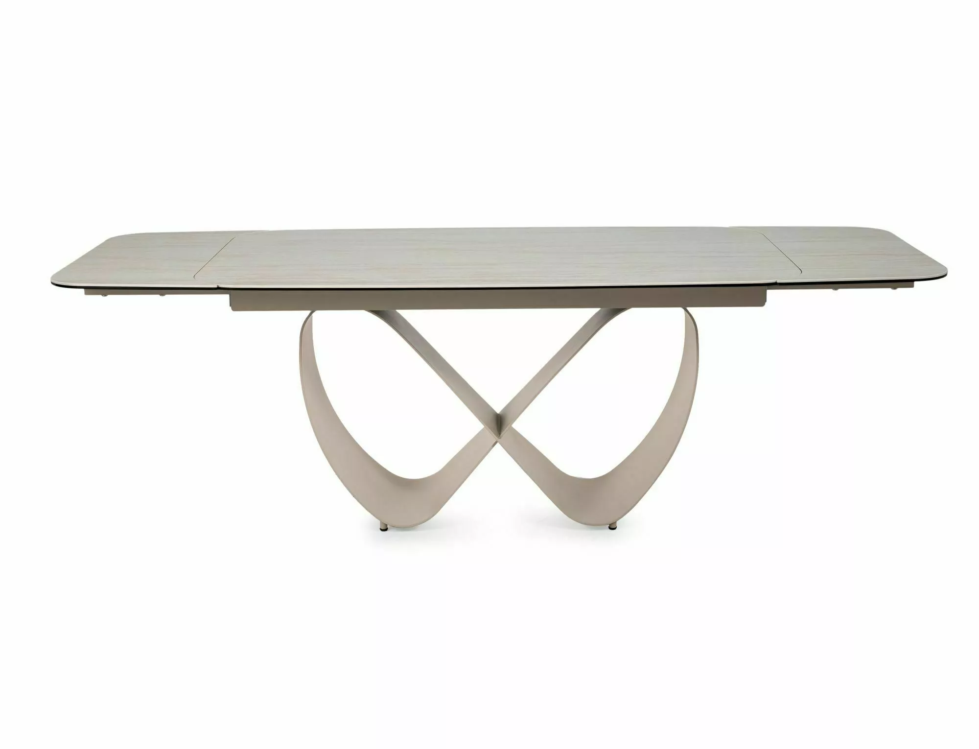 Keramický jedálenský stôl Infinity 160-240, mramor/kašmír