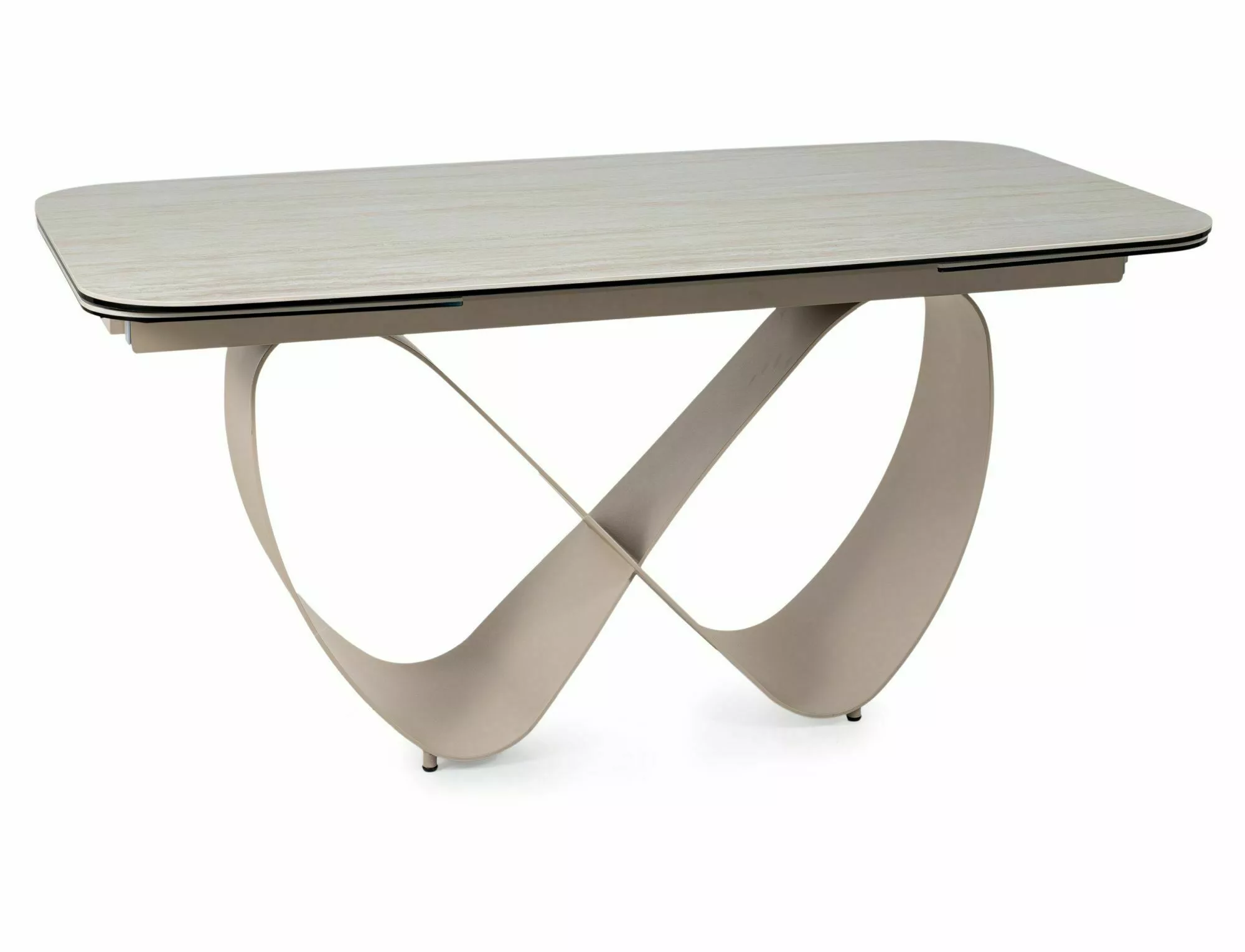 Keramický jedálenský stôl Infinity 160-240, mramor/kašmír