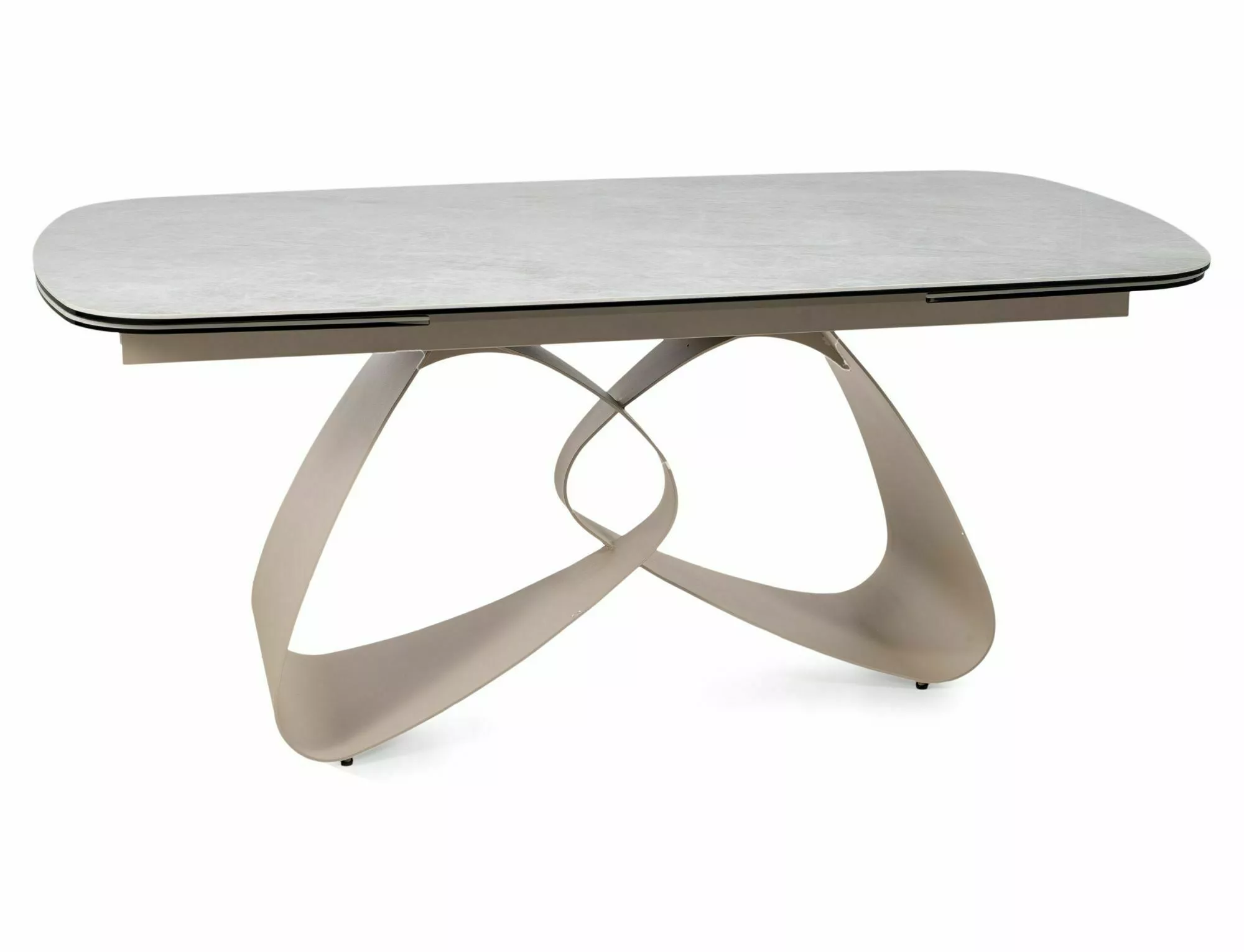 Keramický jedálenský stôl Valentino 180-260, mramor/kašmír