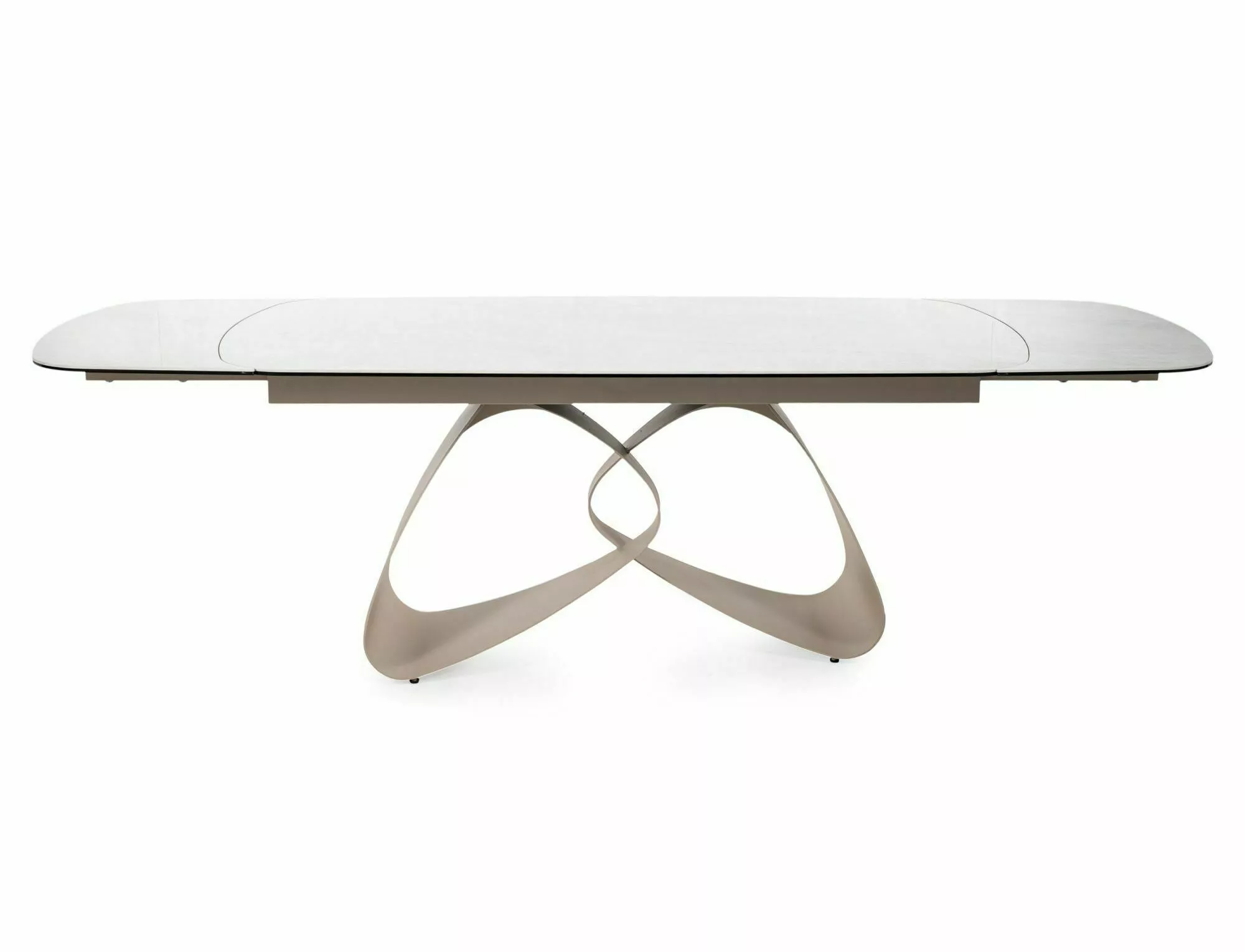 Keramický jedálenský stôl Valentino 180-260, mramor/kašmír