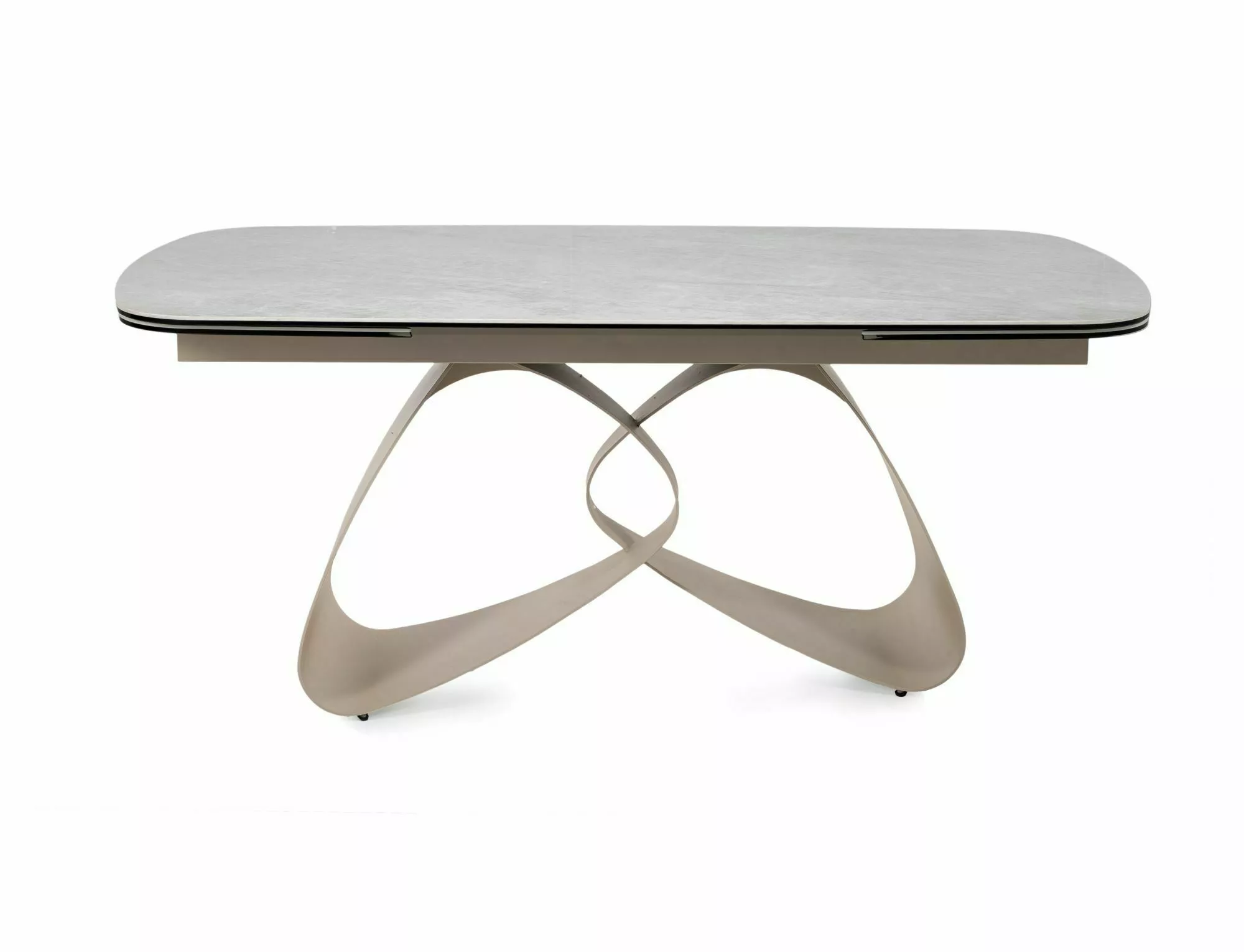 Keramický jedálenský stôl Valentino 180-260, mramor/kašmír