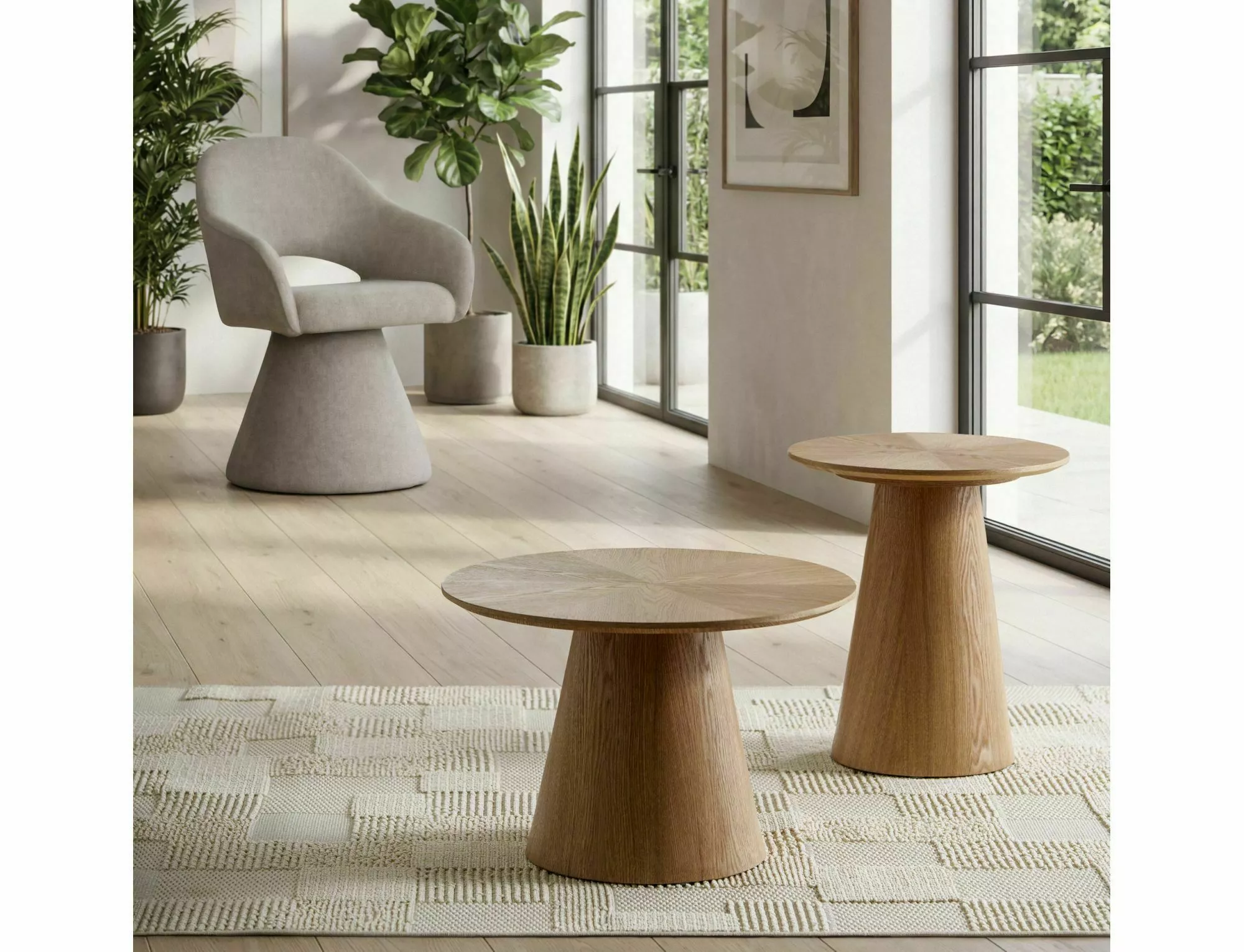 Jedálenská stolička Riku Noelle, béžová