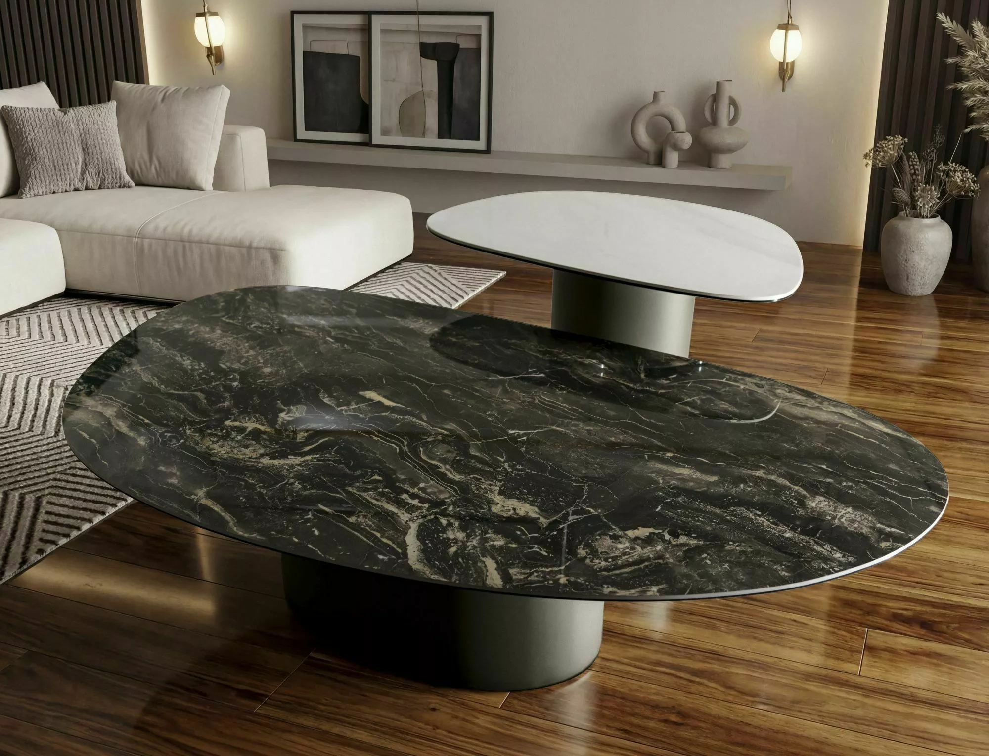 Konferenčný stolík Bello B, medená