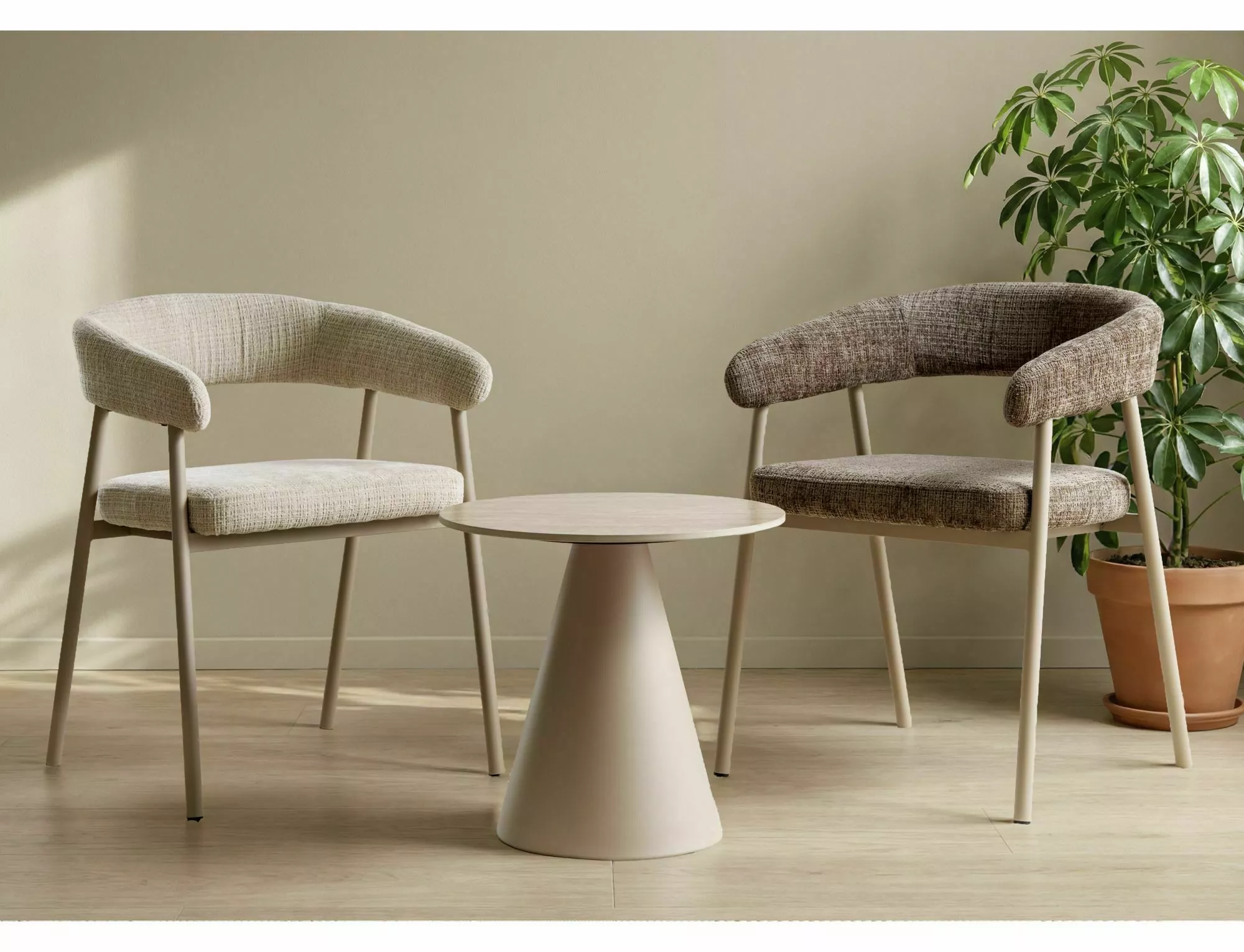 Set konferenčných stolíkov Hill II, kašmír