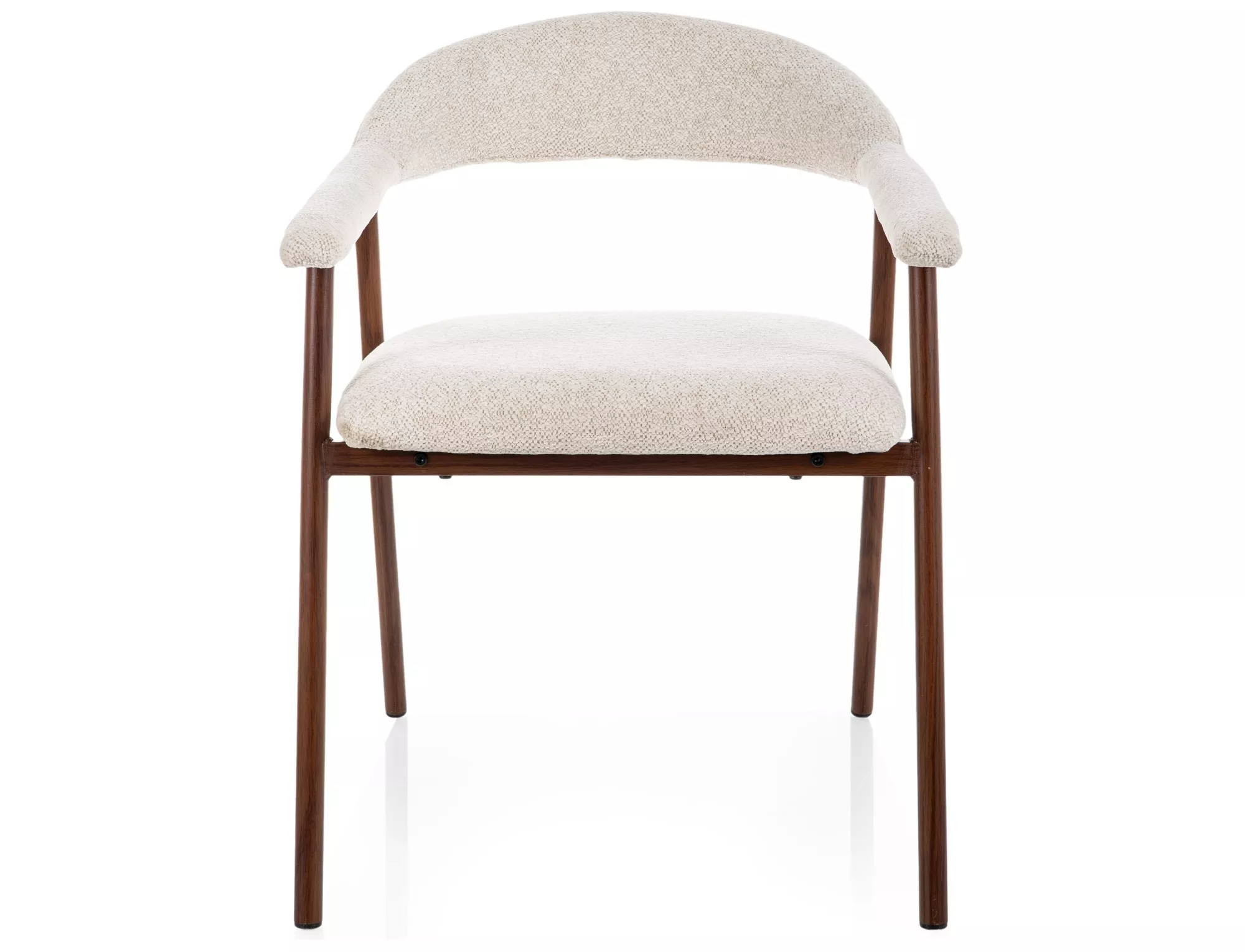 Jedálenská stolička Lagos D Raven, svetlo béžová/orech