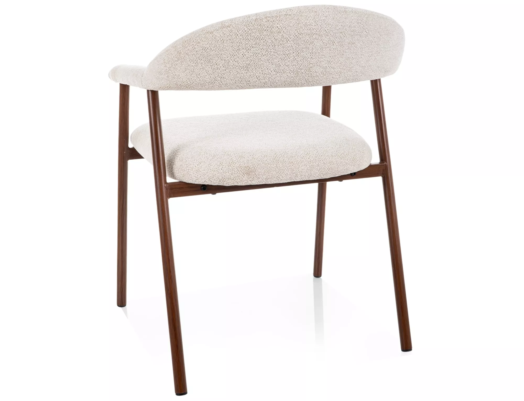 Jedálenská stolička Lagos D Raven, svetlo béžová/orech