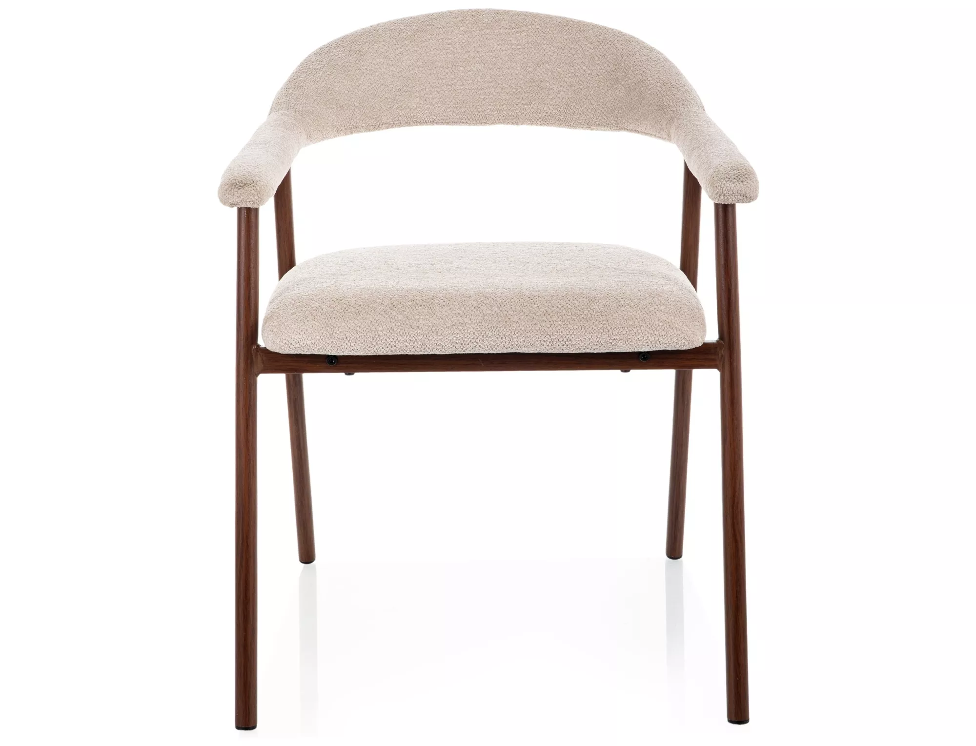 Jedálenská stolička Lagos D Raven, béžová / orech