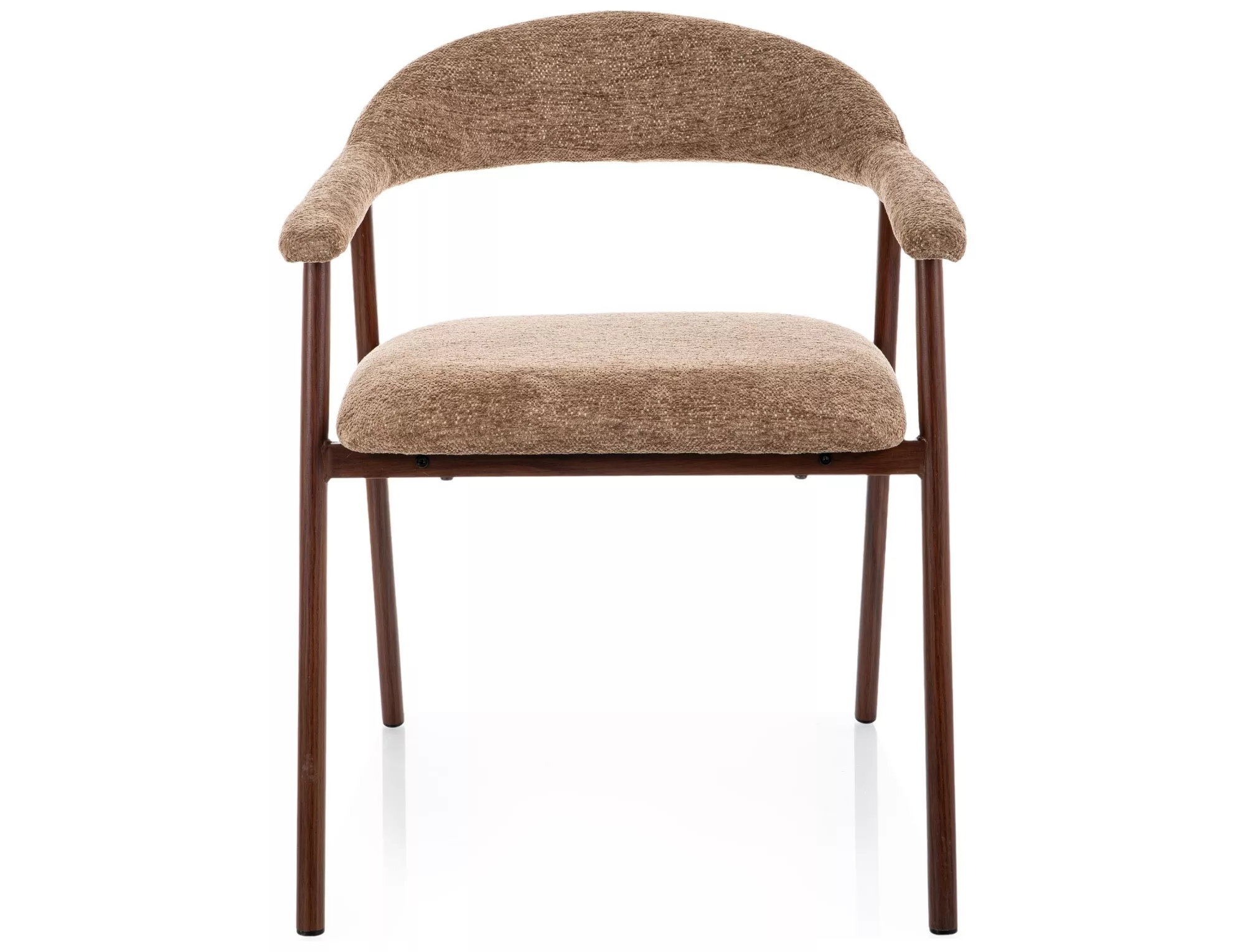 Jedálenská stolička Lagos D Raven, latte / orech