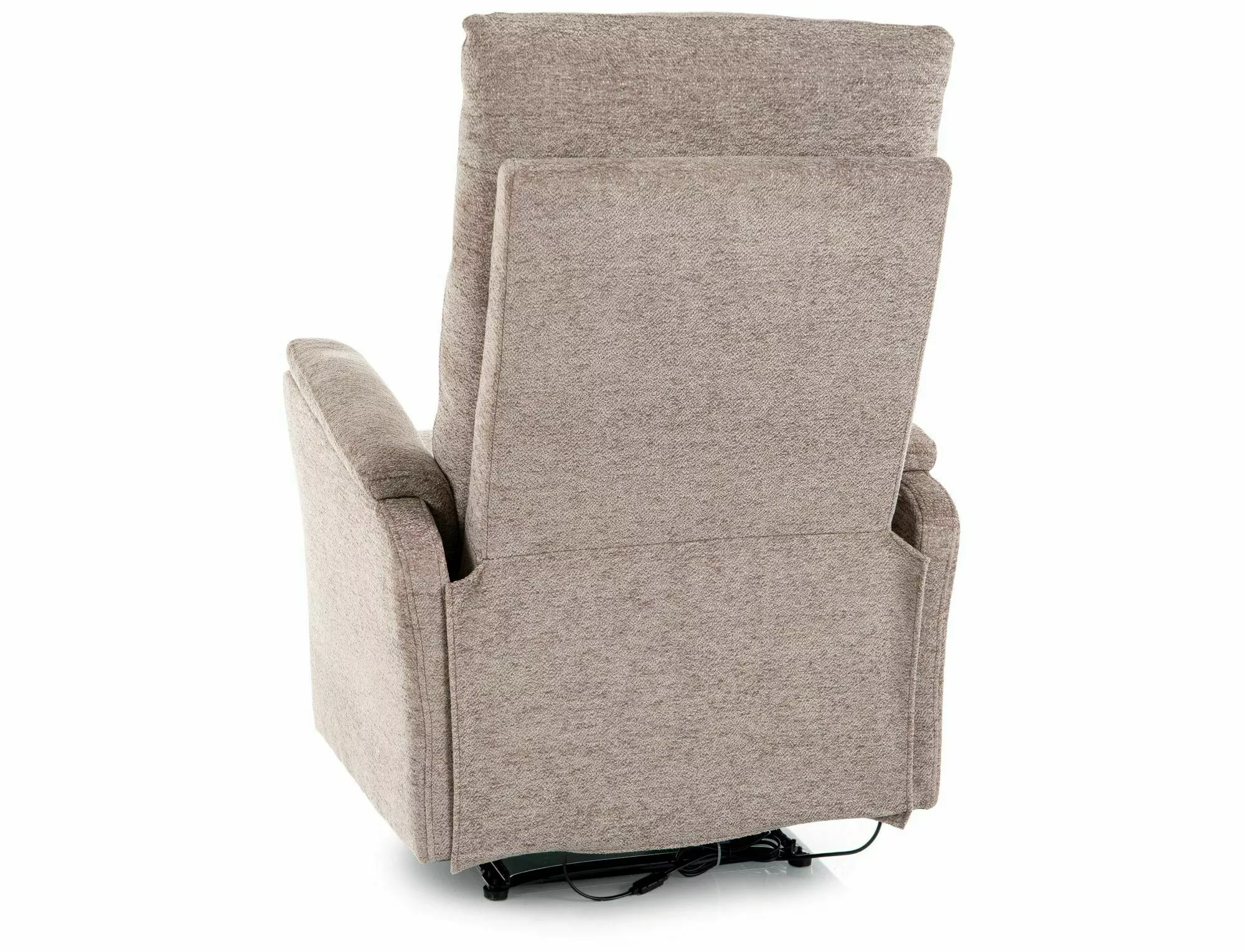 Polohovacie relaxačné kreslo Atlas Raven, tmavá béžová