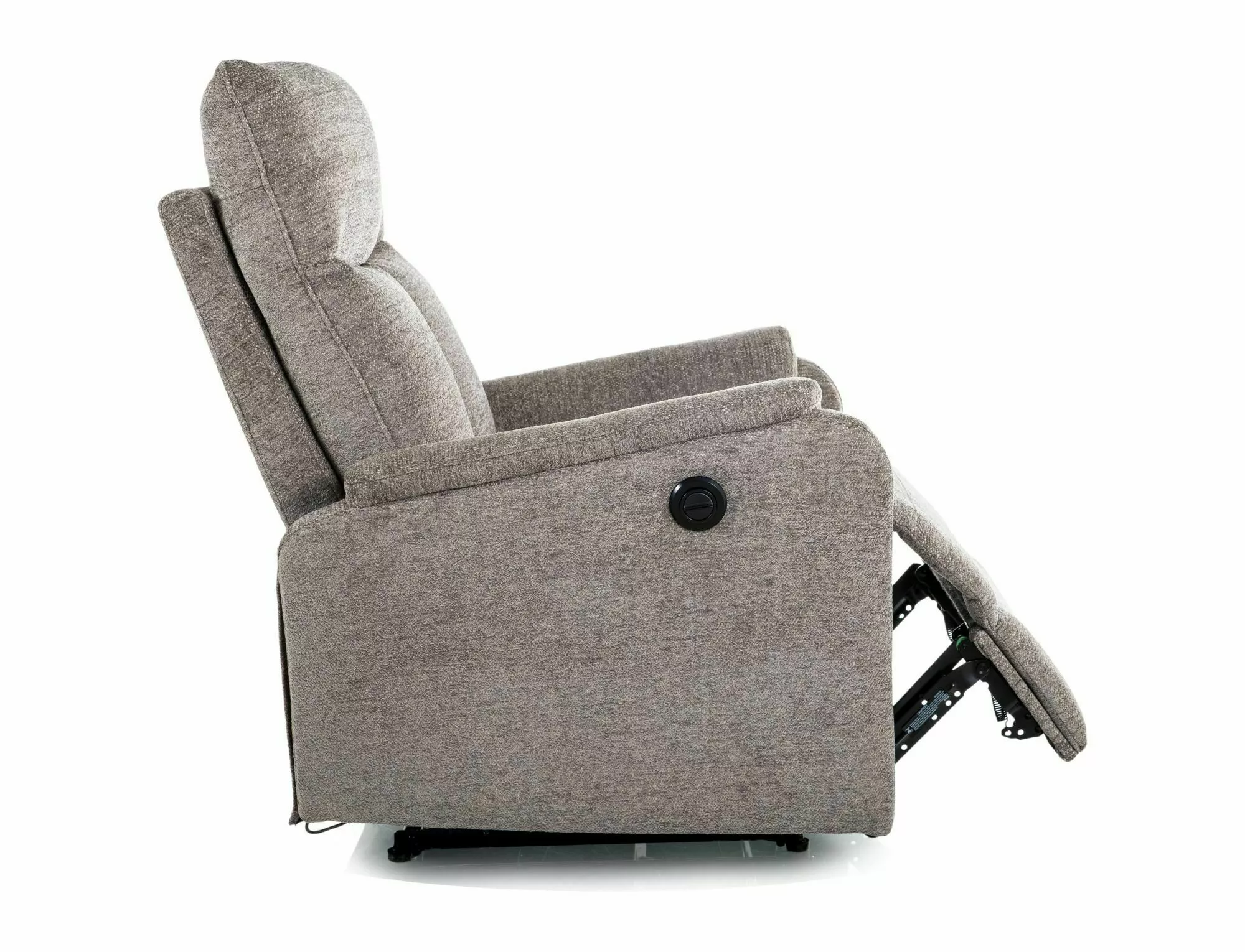 Polohovacie relaxačné kreslo Atlas Raven, sivá